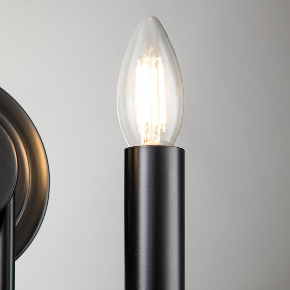 Kichler Capitol Hill 2 Light Wall Light - Black