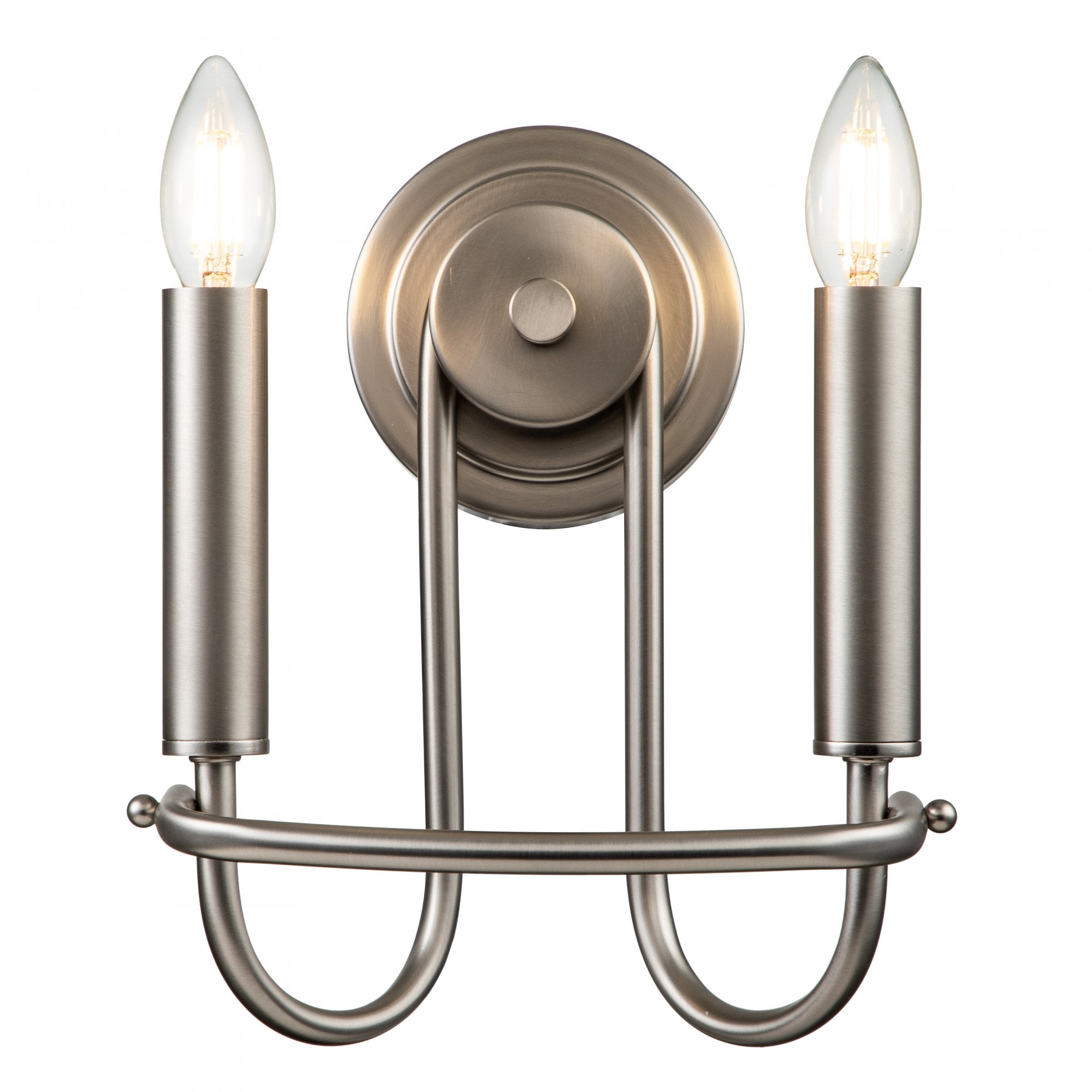 Kichler Capitol Hill 2 Light Wall Light - Brushed Nickel