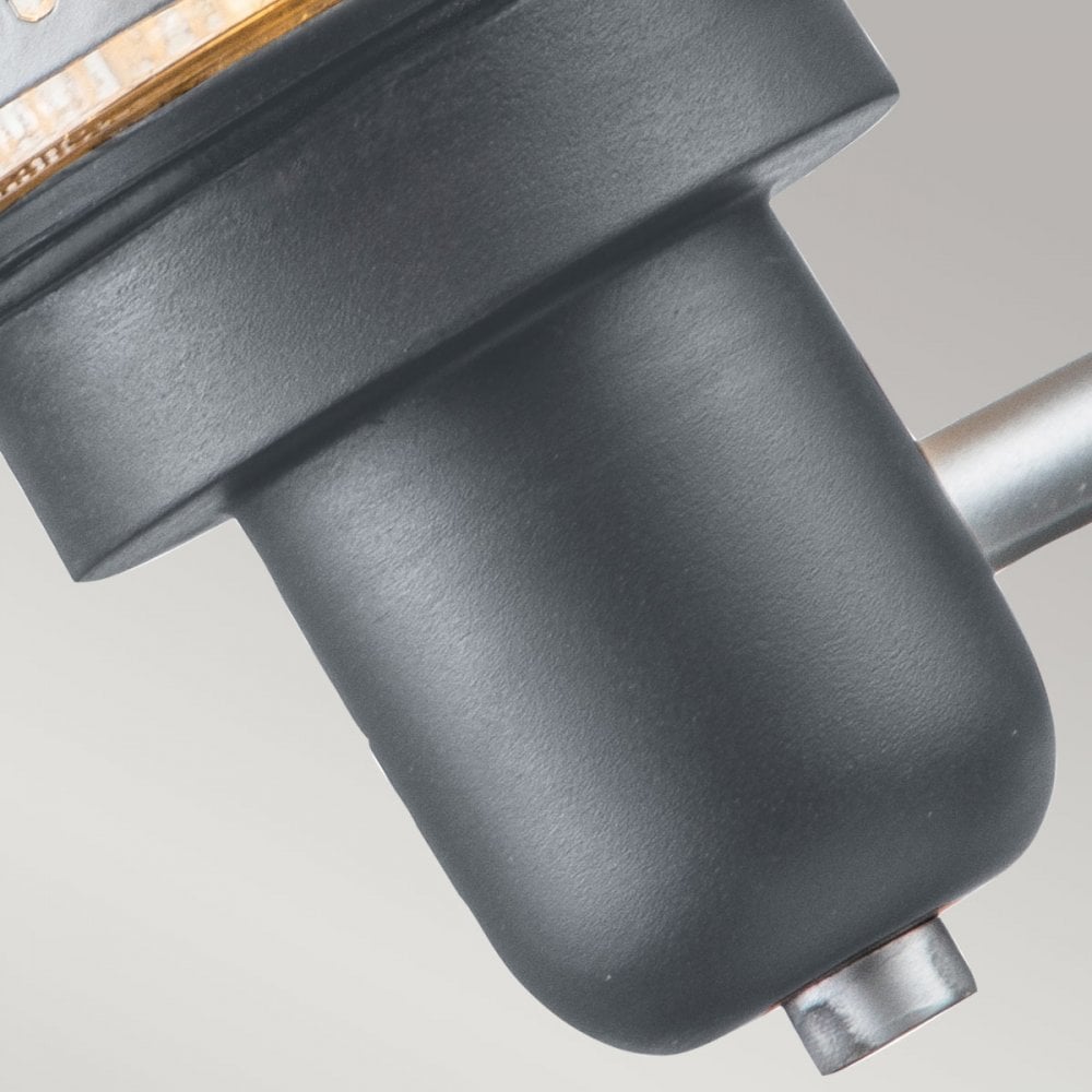 Elstead Saturne 1 Light Wall Lantern - Grey