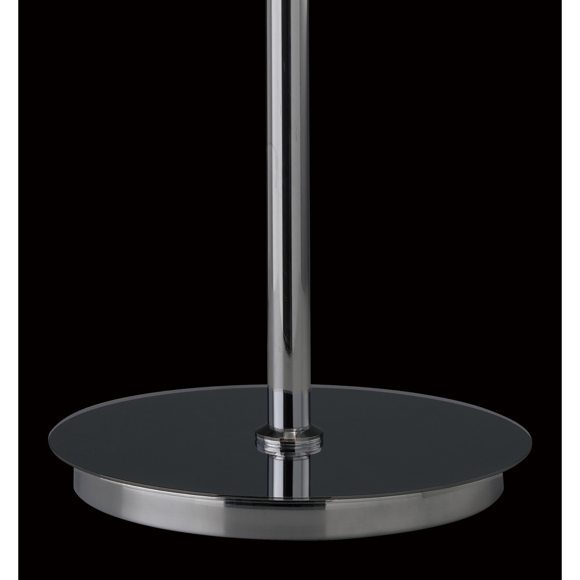 Diyas Alexandra 5 Light Table Lamp - Polished Chrome & Crystal