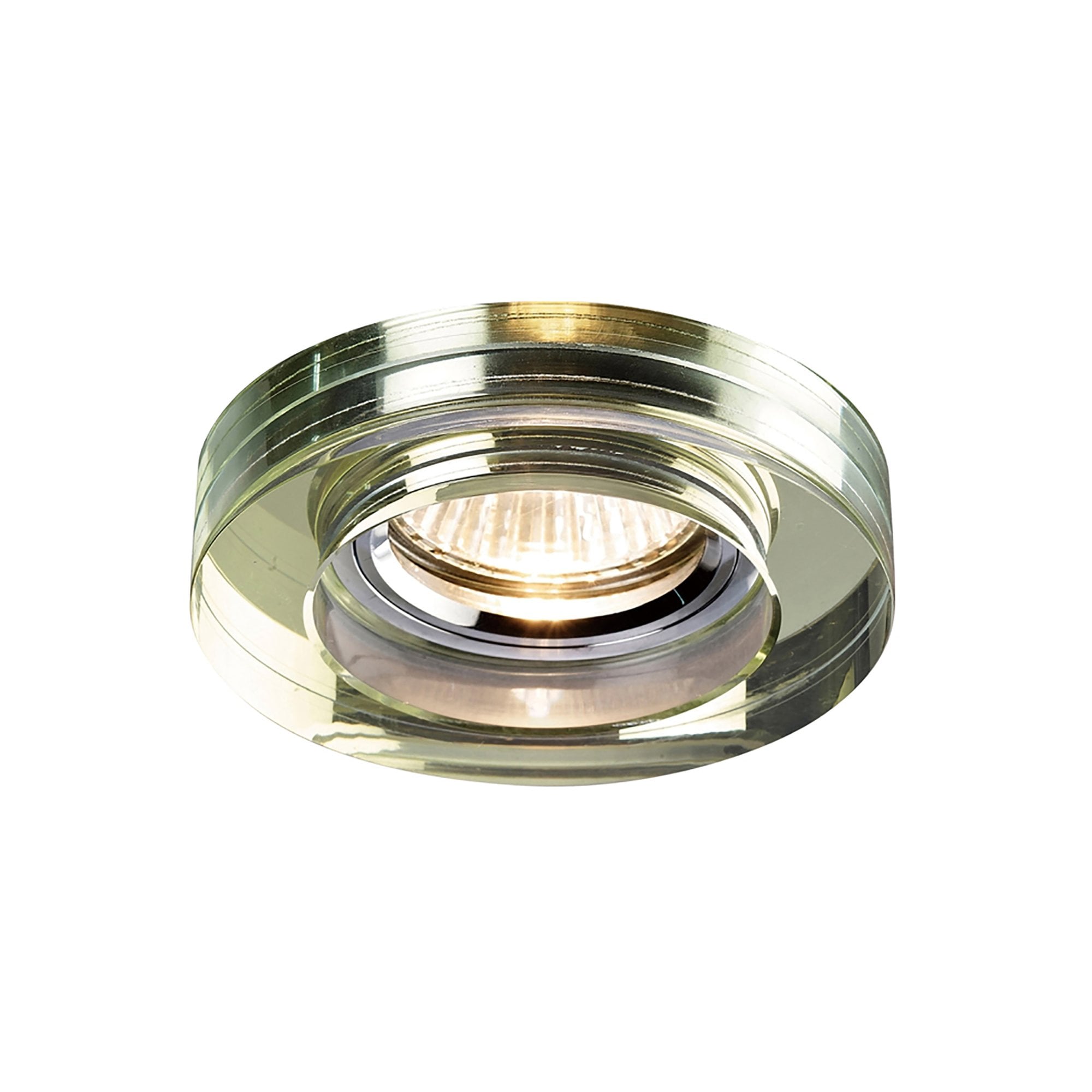Diyas IL30821WI Crystal Downlight Deep Round Rim Only White Wine,IL30800 Required To Complete The Item
