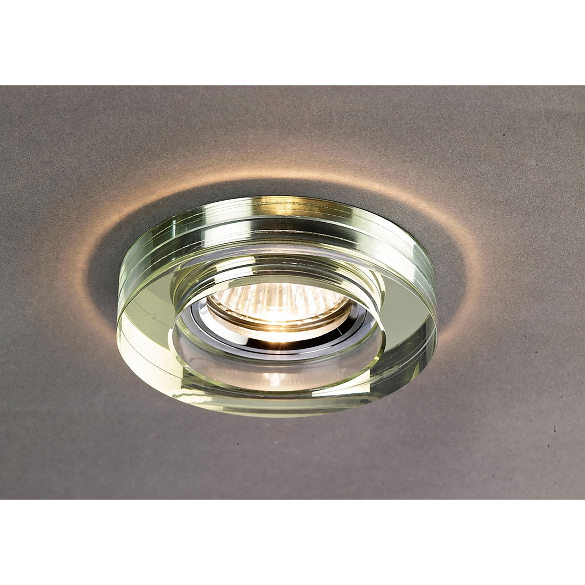 Diyas IL30821WI Crystal Downlight Deep Round Rim Only White Wine,IL30800 Required To Complete The Item