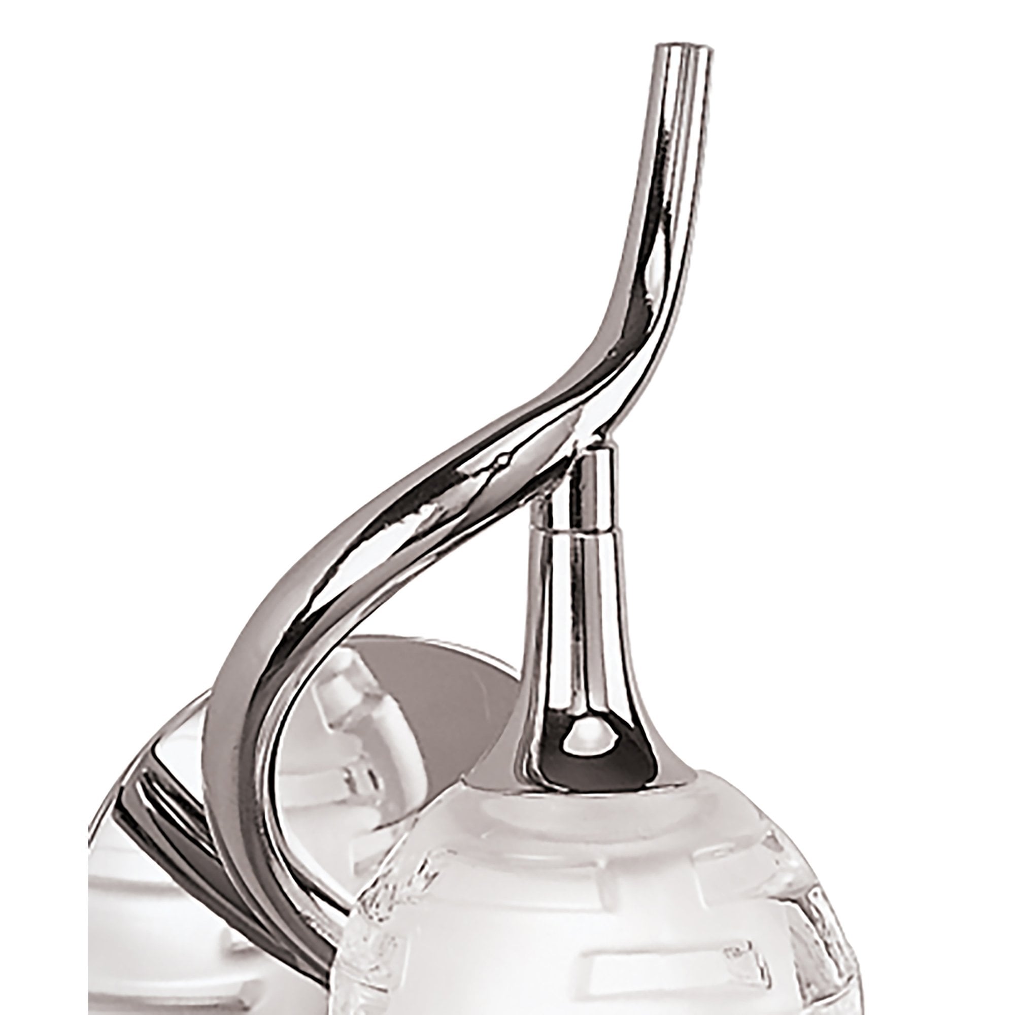 Mantra Dali Single Light Switched Wall Fitting Polished Chrome