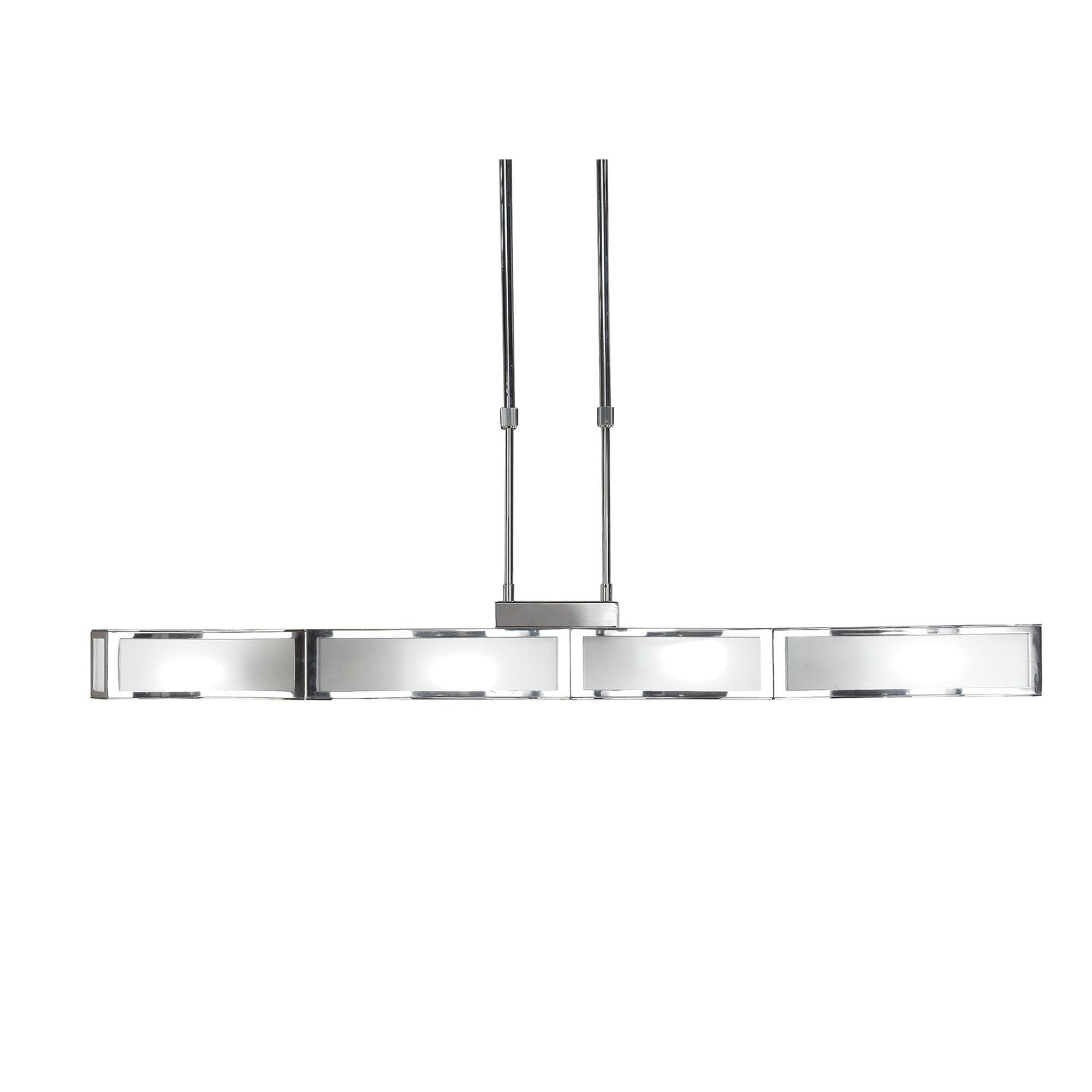 Mantra Duna 4 Light Bar Pendant Fitting Polished Chrome