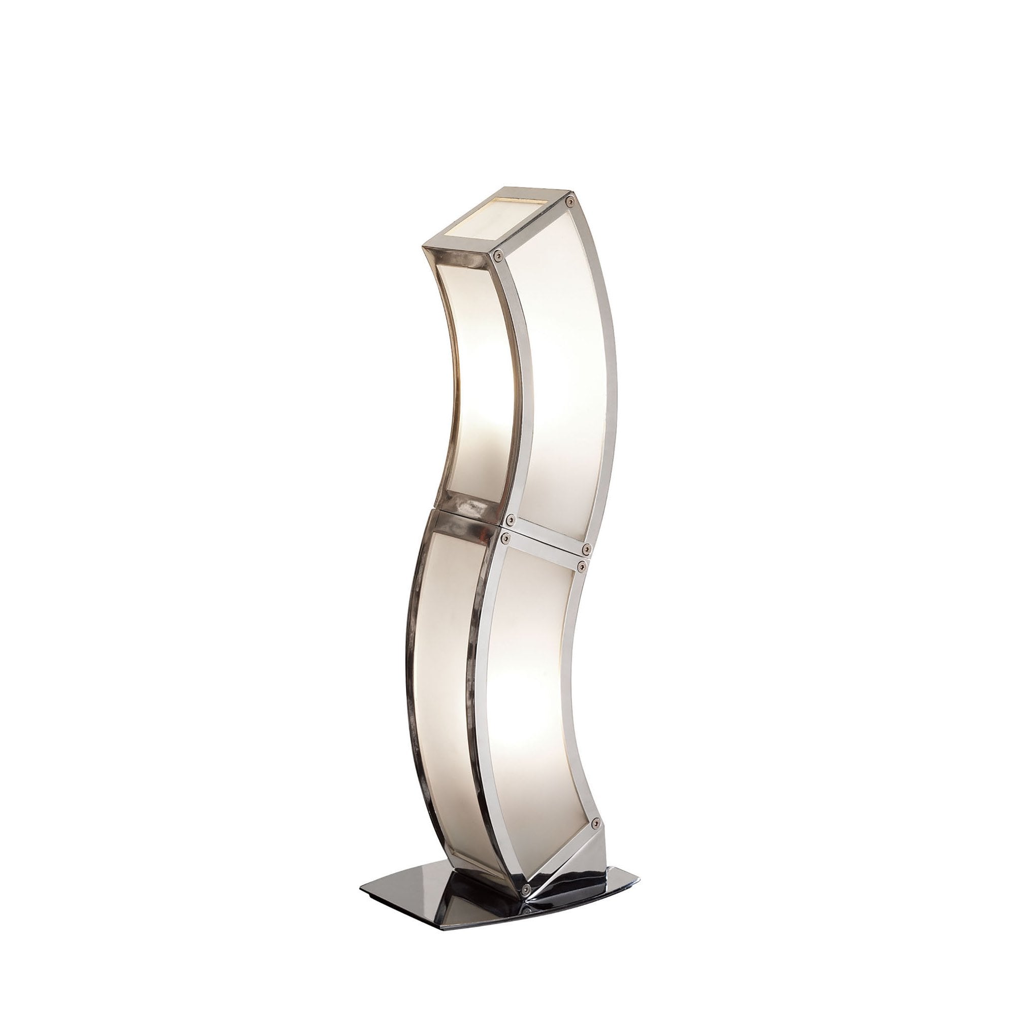 Mantra Duna 2 Light Table Lamp Polished Chrome
