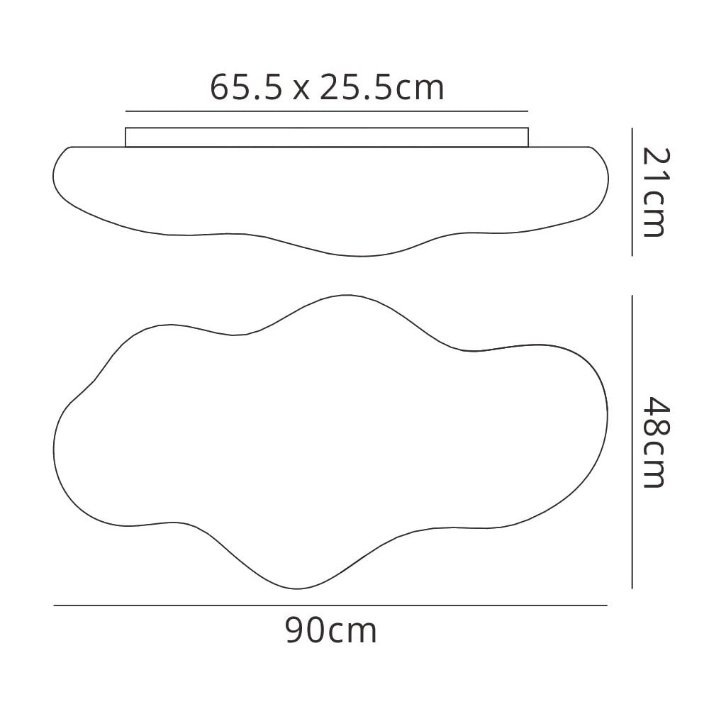 Mantra Eos 6 Light Flush Ceiling Fitting Outdoor White IP44