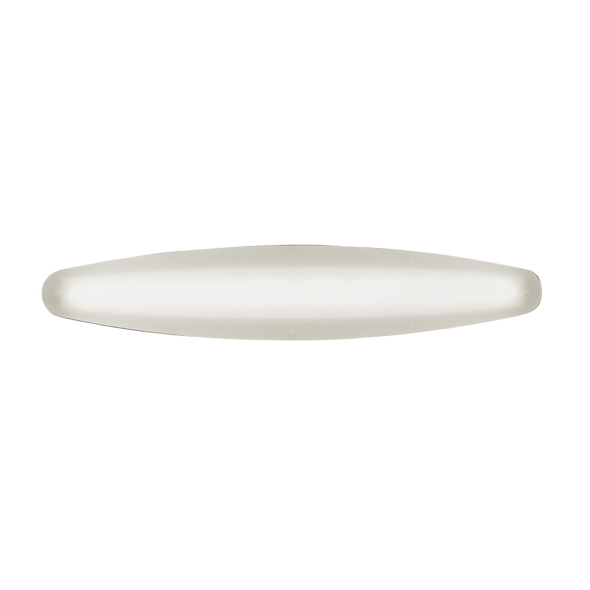Mantra Hemisferic LED Wall Lamp Satin Aluminium/Frosted Acrylic