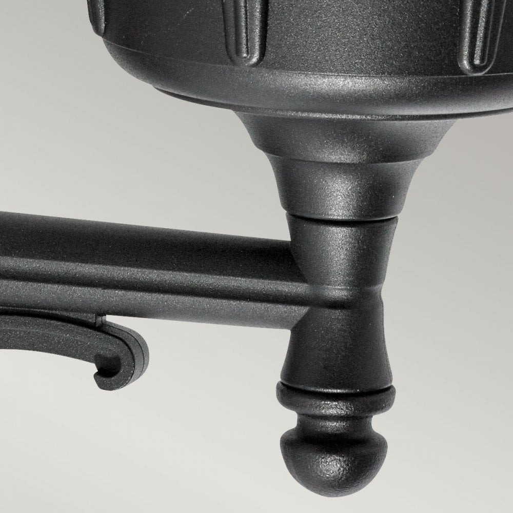 Norlys Bologna Single Up Wall Light - Black