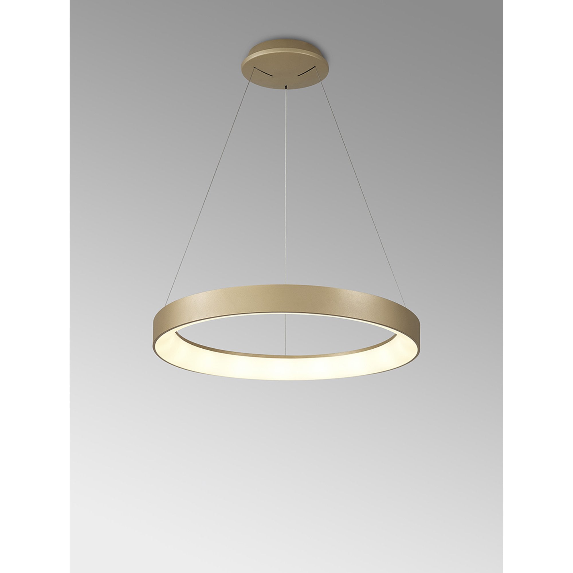 Mantra Niseko II 50cm Ring Pendant - Gold