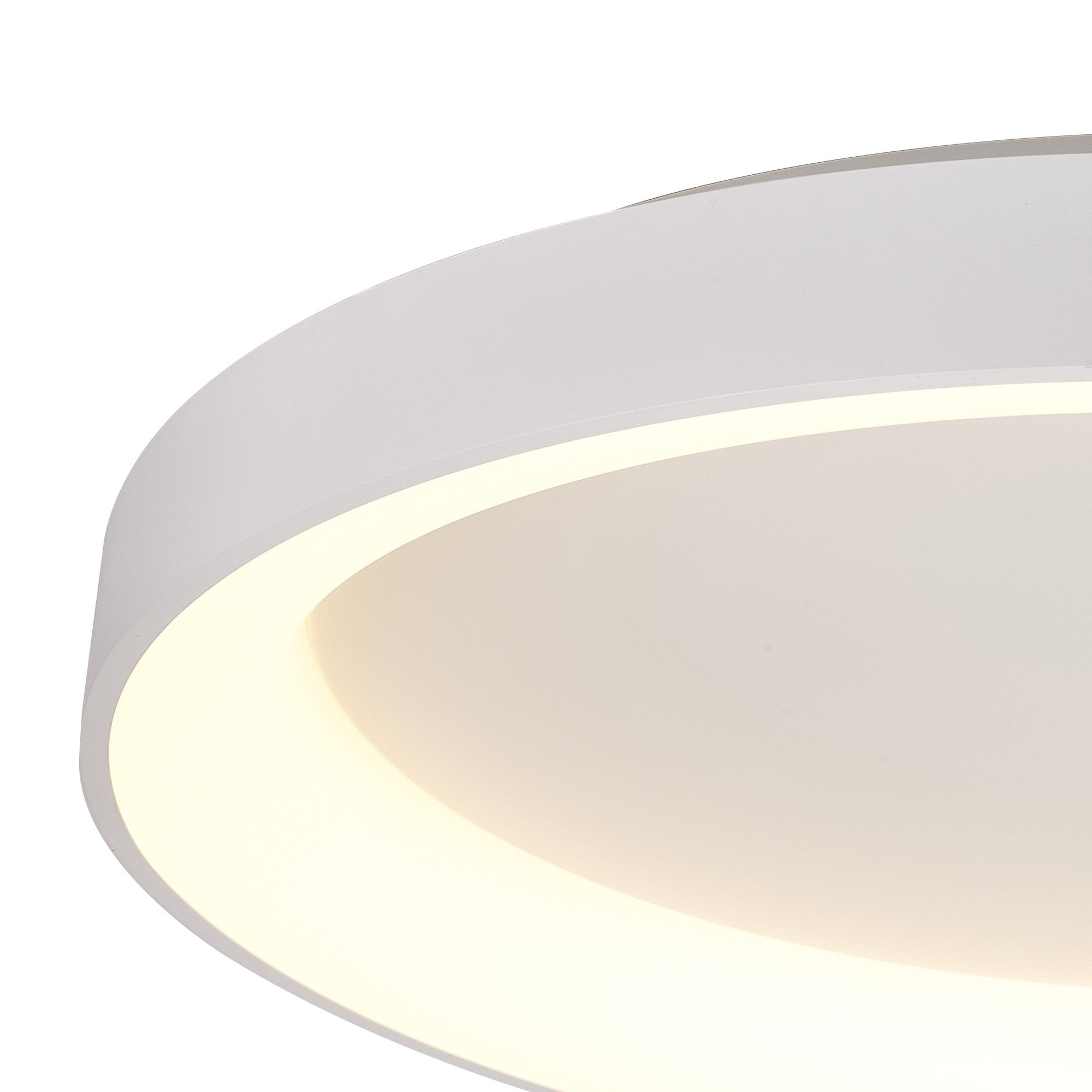 Mantra Niseko II 78cm Ring Ceiling Light - White