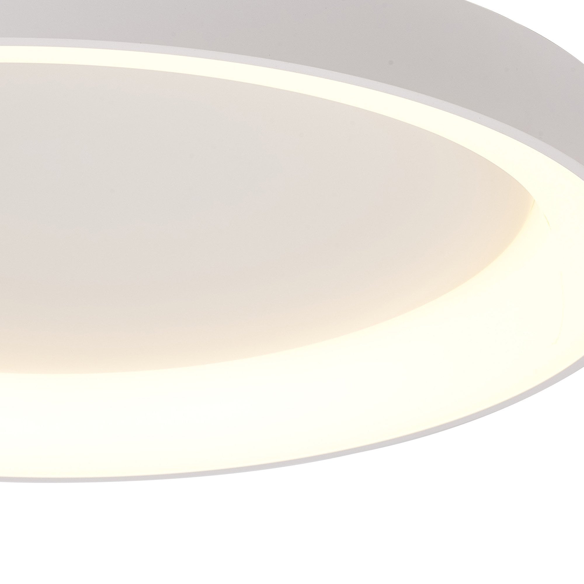 Mantra Niseko II 78cm Ring Ceiling Light - White