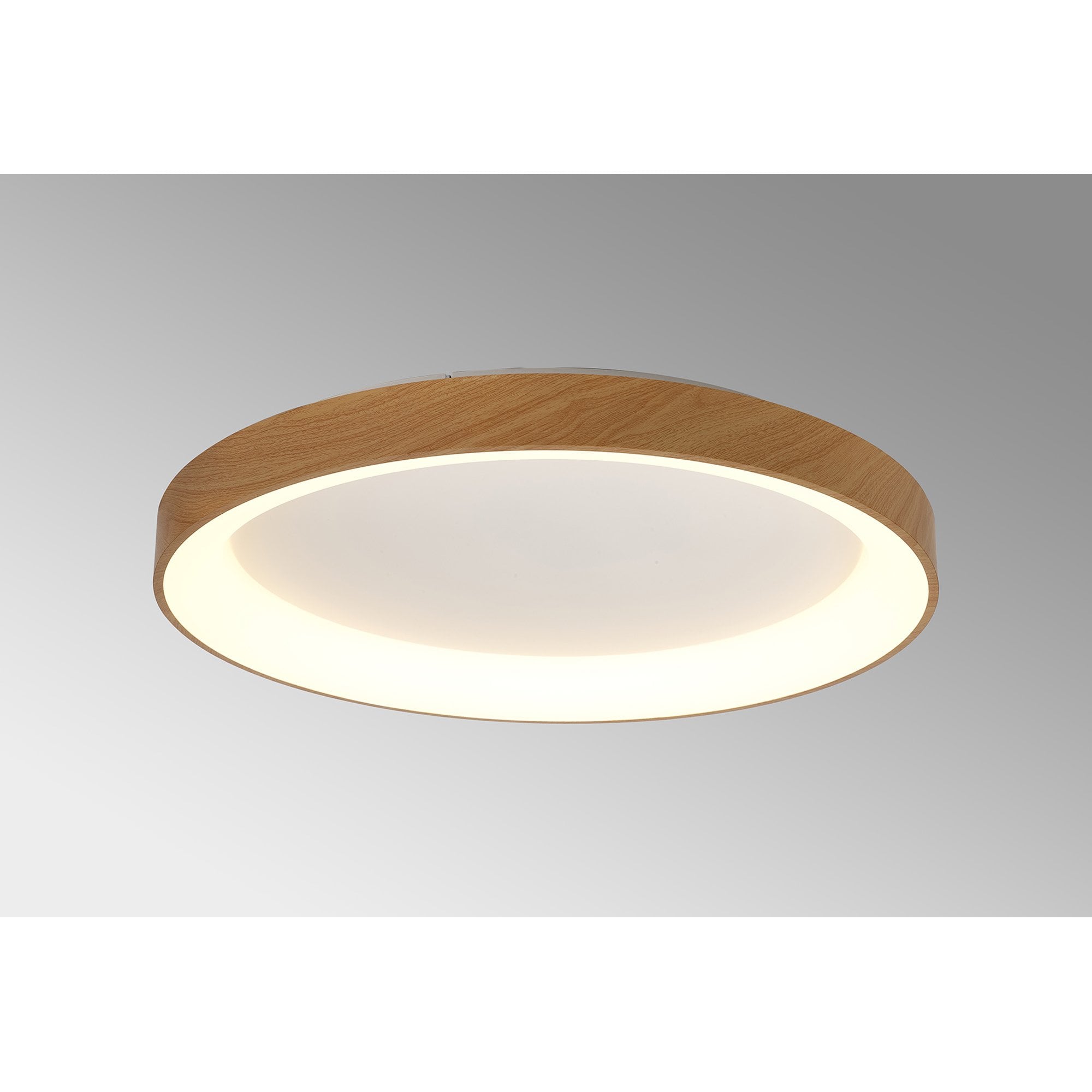 Mantra Niseko II 78cm Ring Ceiling Light - Wood