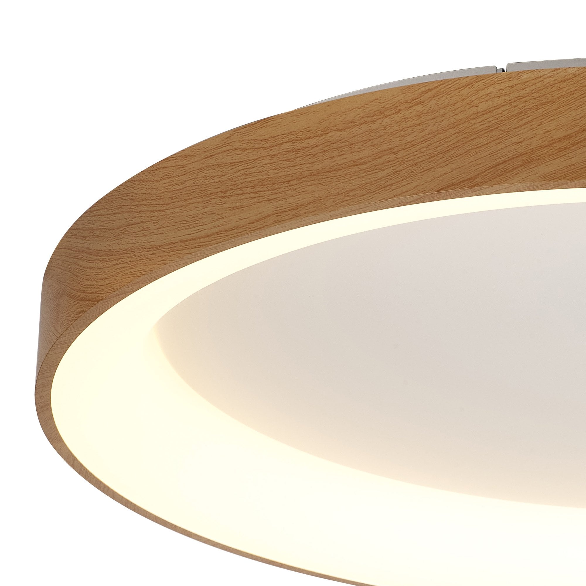 Mantra Niseko II 78cm Ring Ceiling Light - Wood
