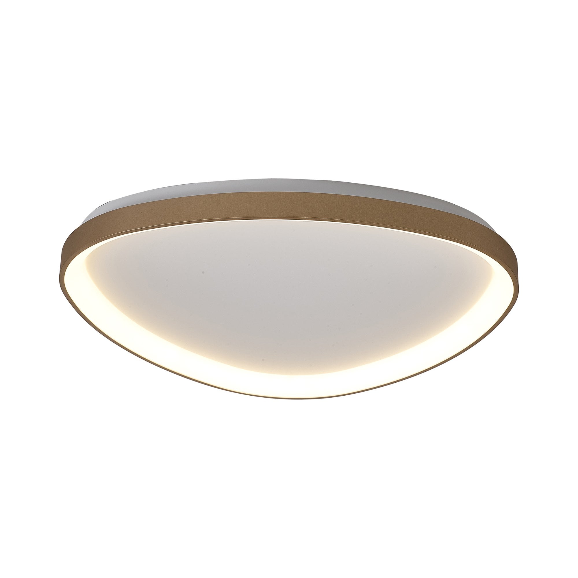 Mantra Niseko II 61cm Triangular Ceiling Light - Gold