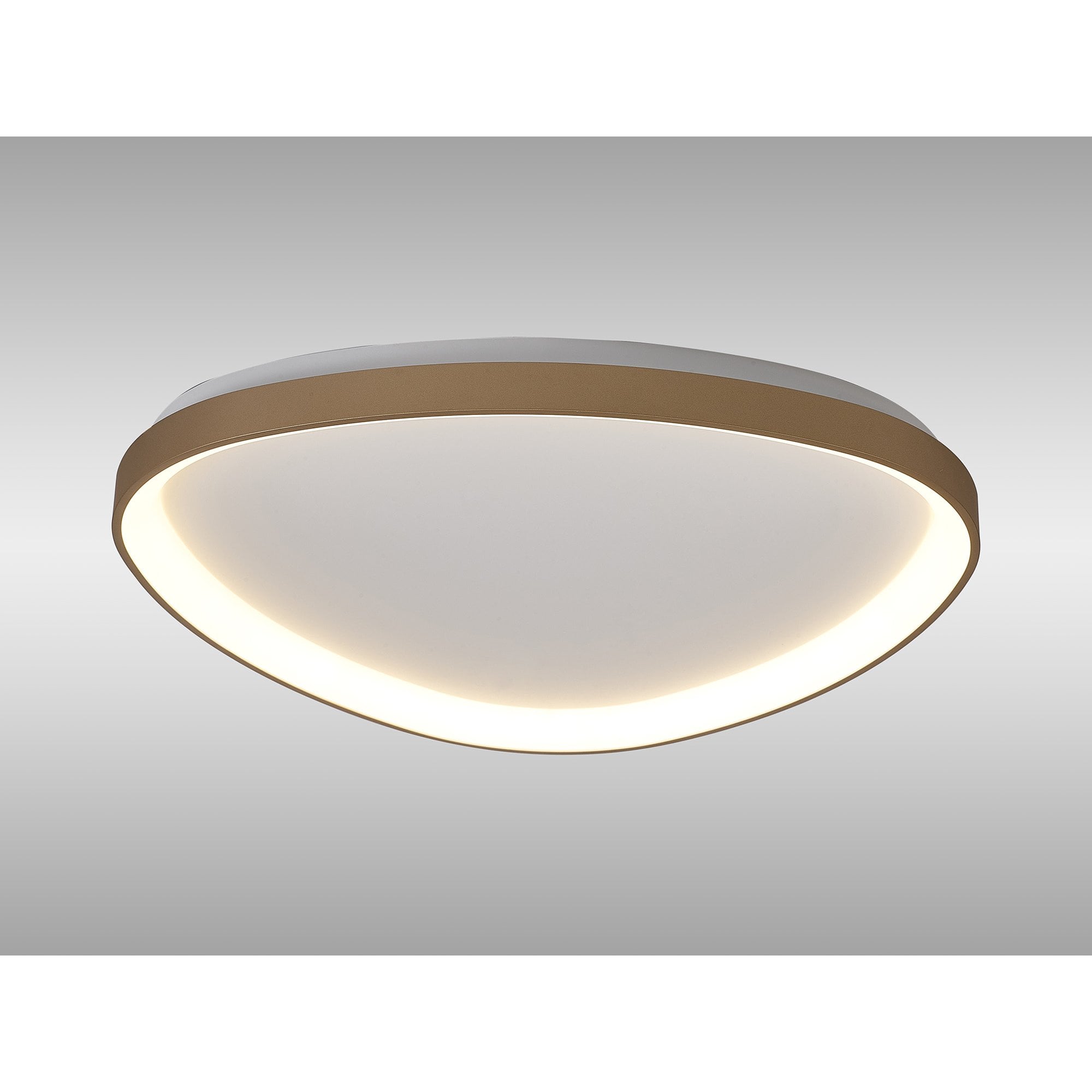 Mantra Niseko II 61cm Triangular Ceiling Light - Gold