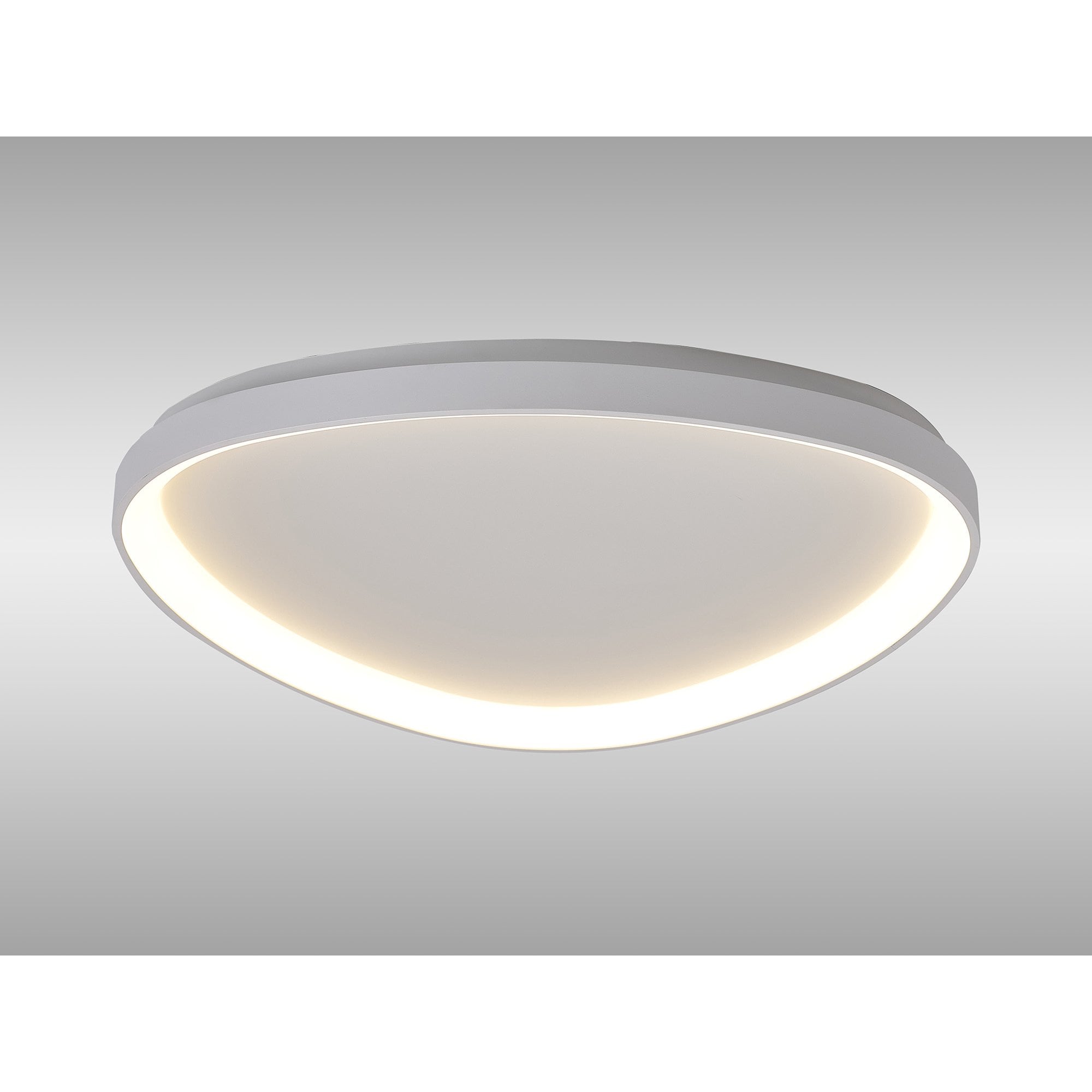 Mantra Niseko II 61cm Triangular Ceiling Light - White