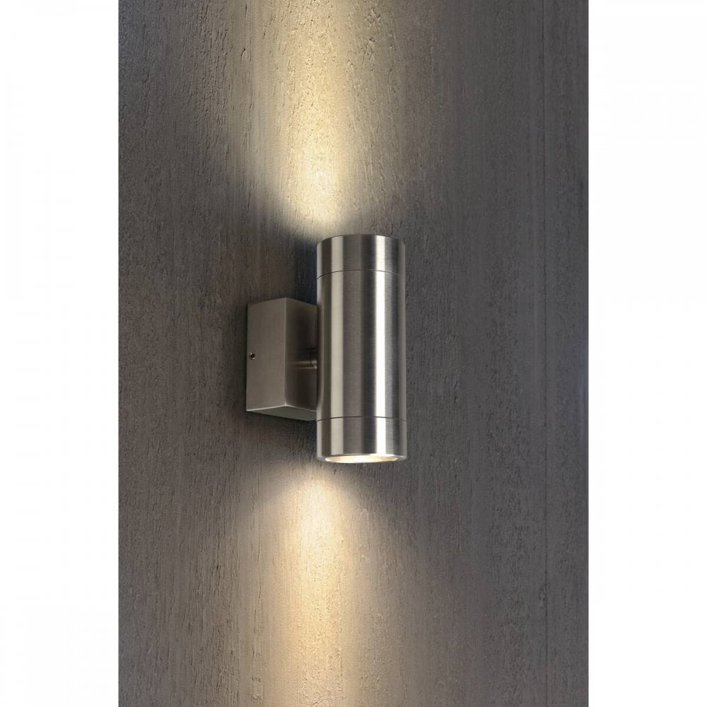 SLV Astina Steel Outdoor Wall Light - Stainless Steel 304 - Mains