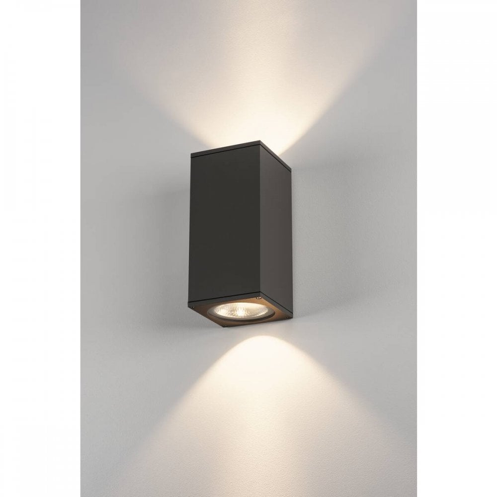 SLV Big Theo Outdoor Flood Up/Down LED Wall Light - Anthracite - Mains