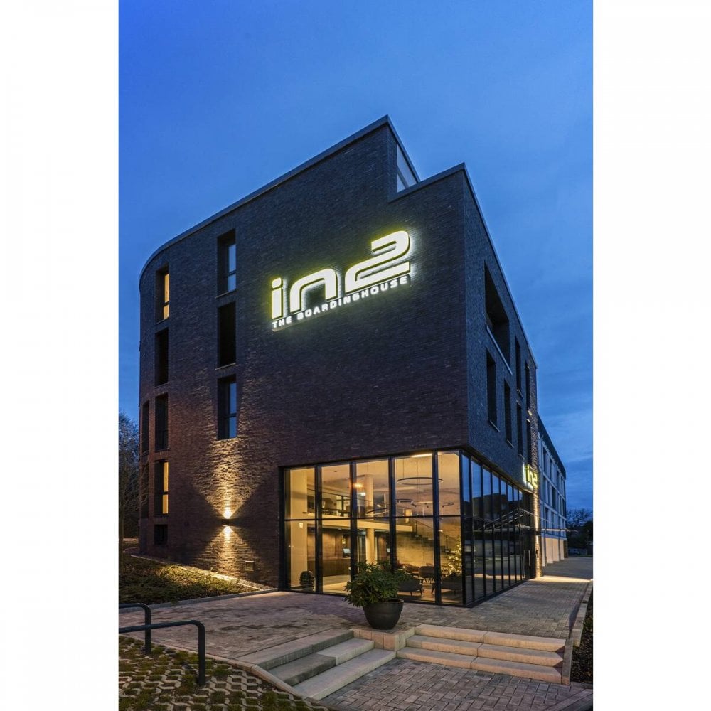 SLV Big Theo Outdoor Flood Up/Down LED Wall Light - Anthracite - Mains