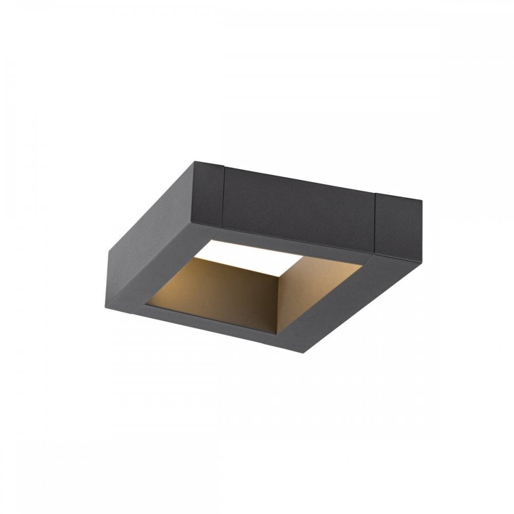 SLV Bookat CCT Wall Light - Anthracite - Mains