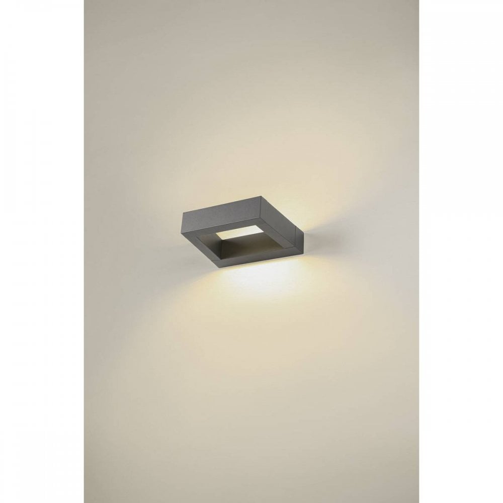 SLV Bookat CCT Wall Light - Anthracite - Mains