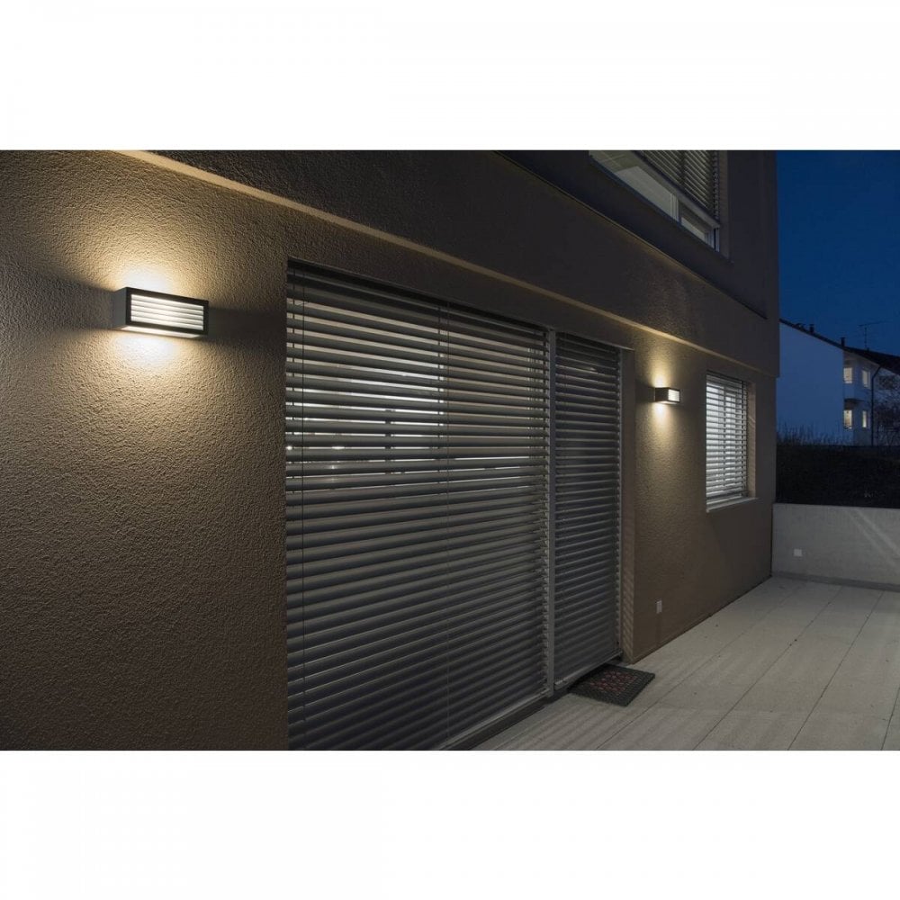 SLV Box-L Outdoor LED Wall Light - Anthracite - Mains