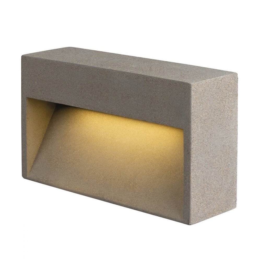SLV Concreto L Wall Light - Grey - Mains