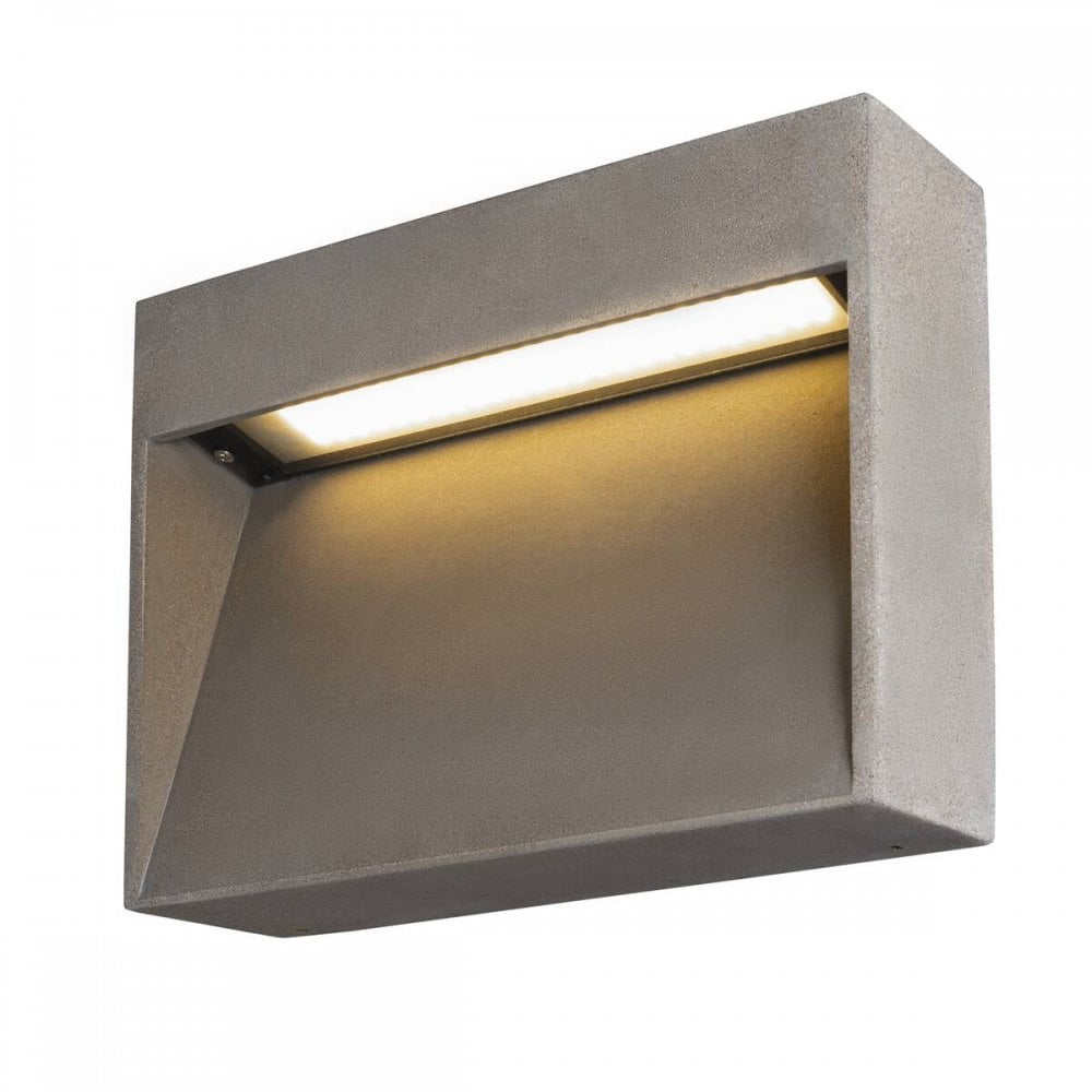 SLV Concreto M Wall Light - Grey - Mains