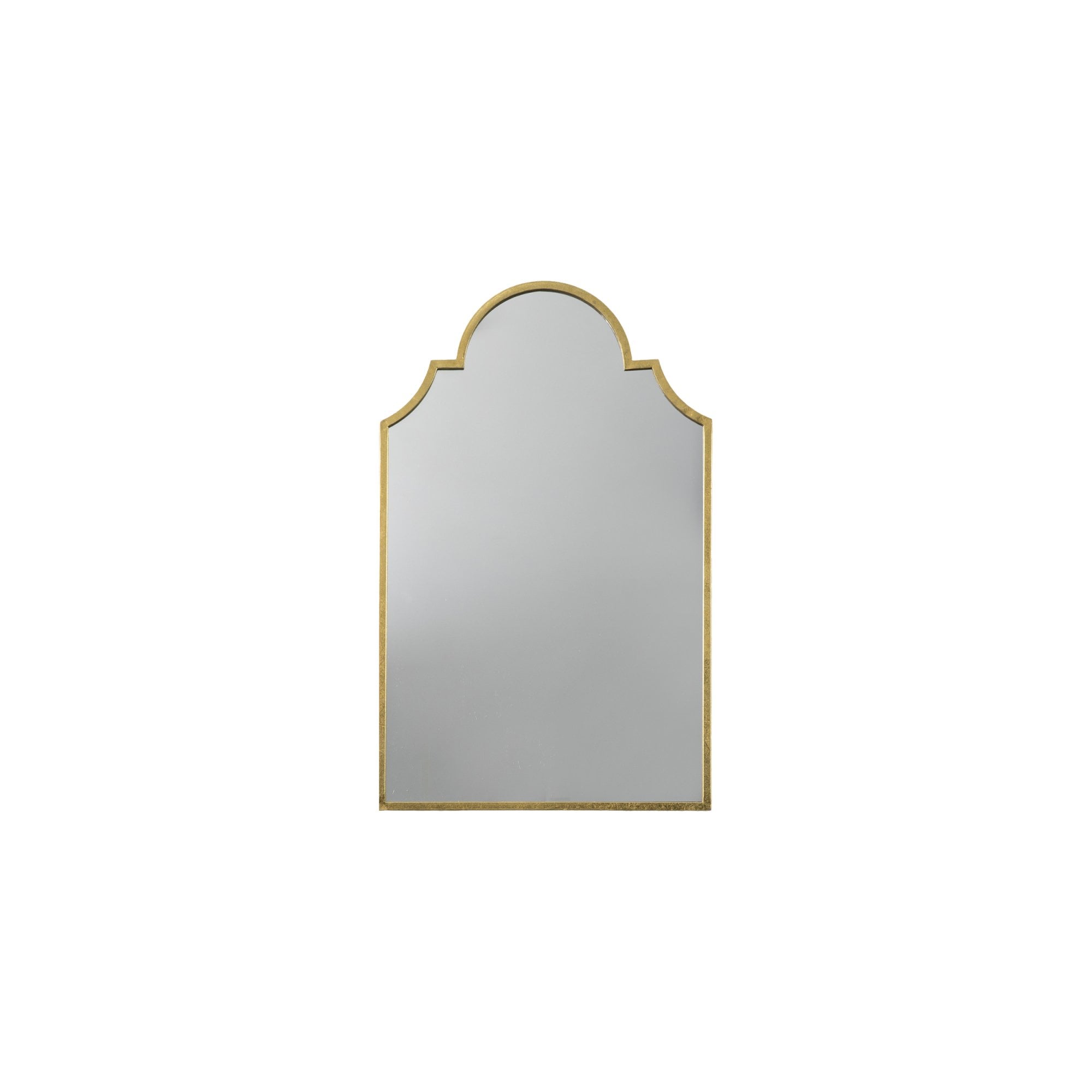 Mura Benara Arch Wall Mirror - Aged Gold