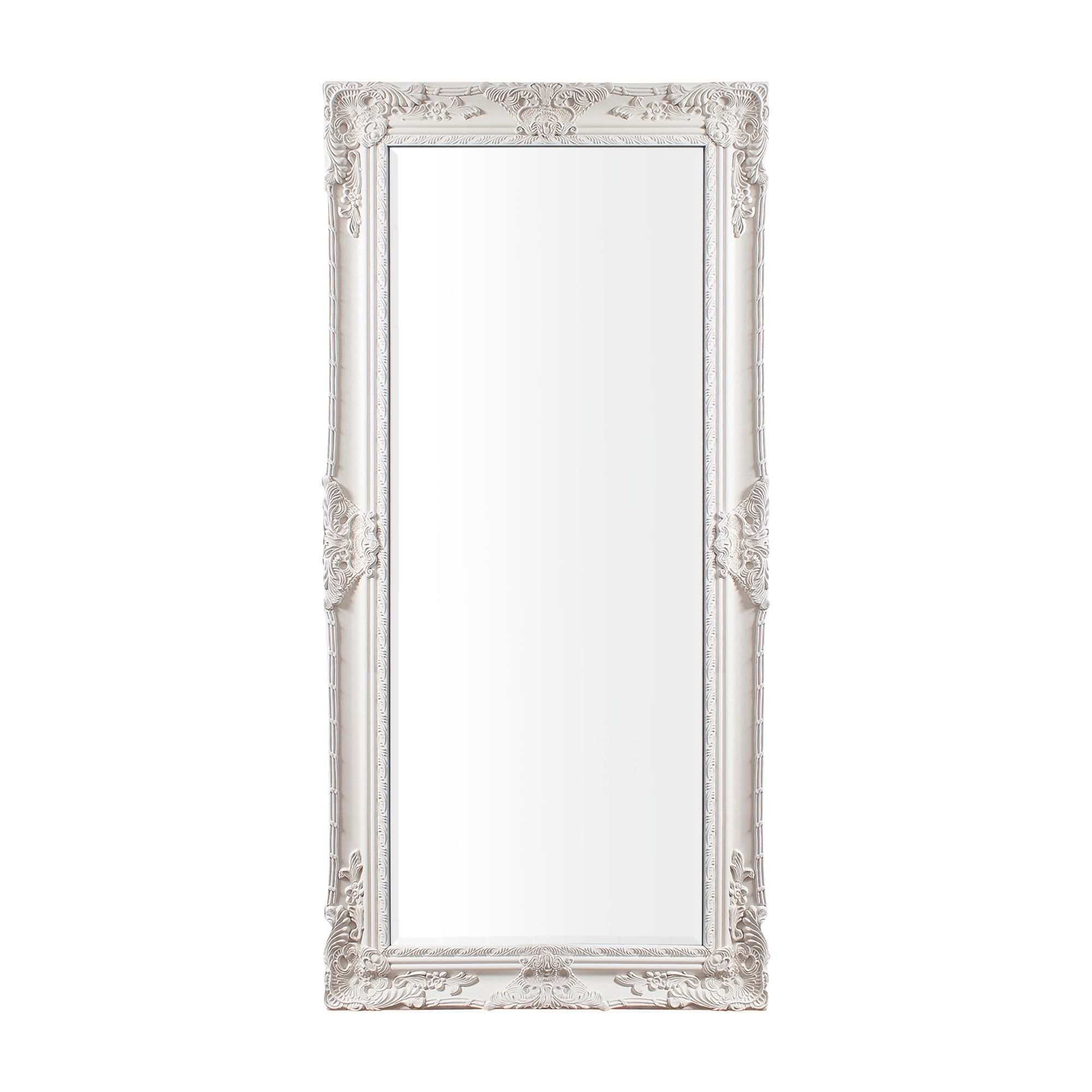 Mura Kenwick Full Length Leaner Mirror - Matt Cream