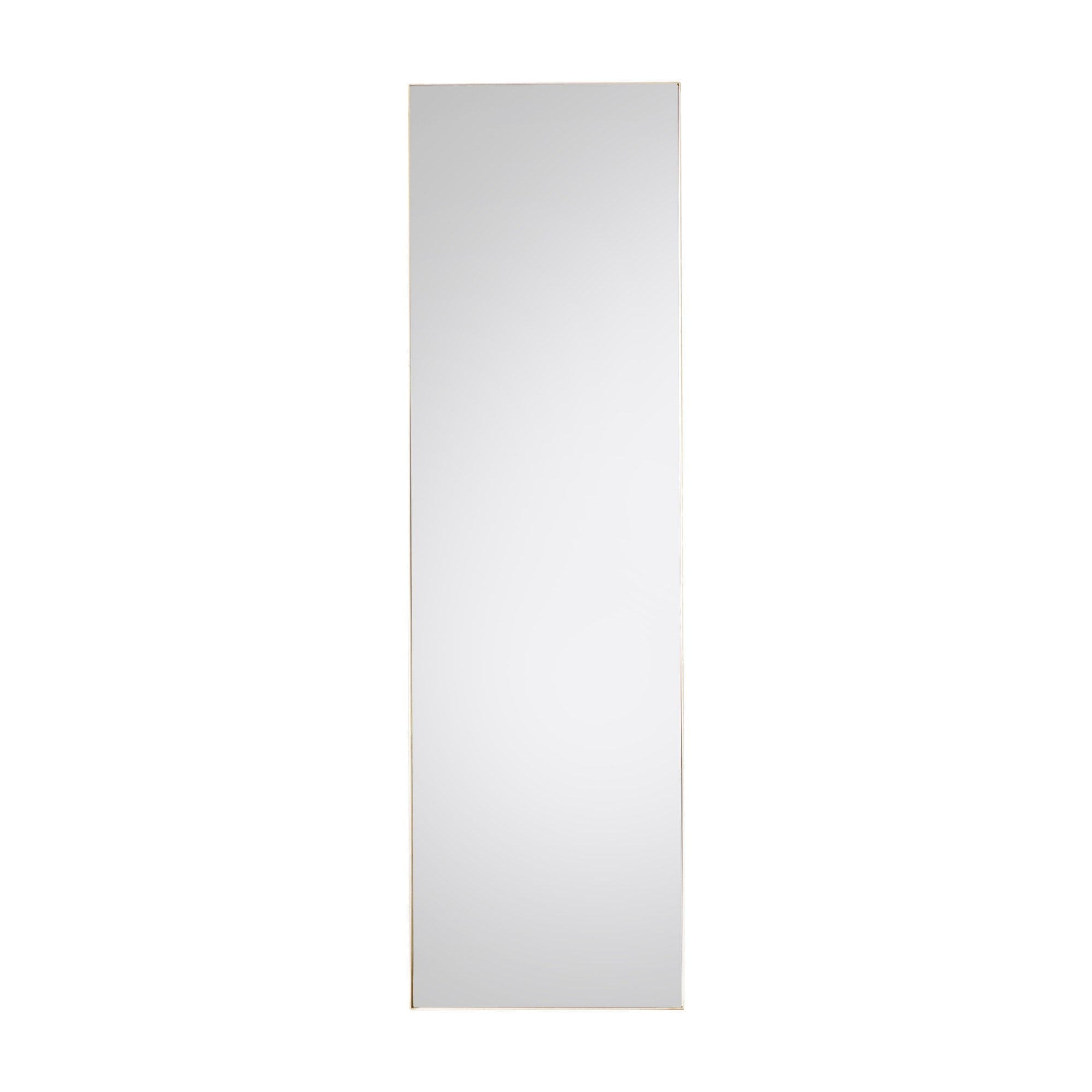 Mura Albert Rectangle Full Length Leaner Mirror - Champagne Gold Paint