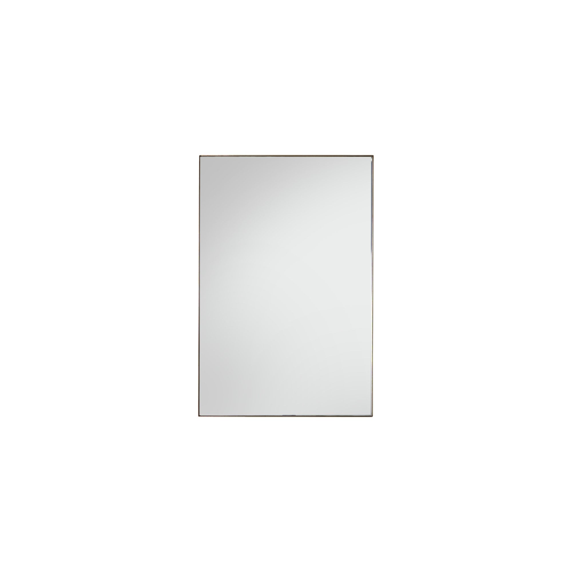 Mura Albert Rectangle Wall Mirror - Aged Bronze