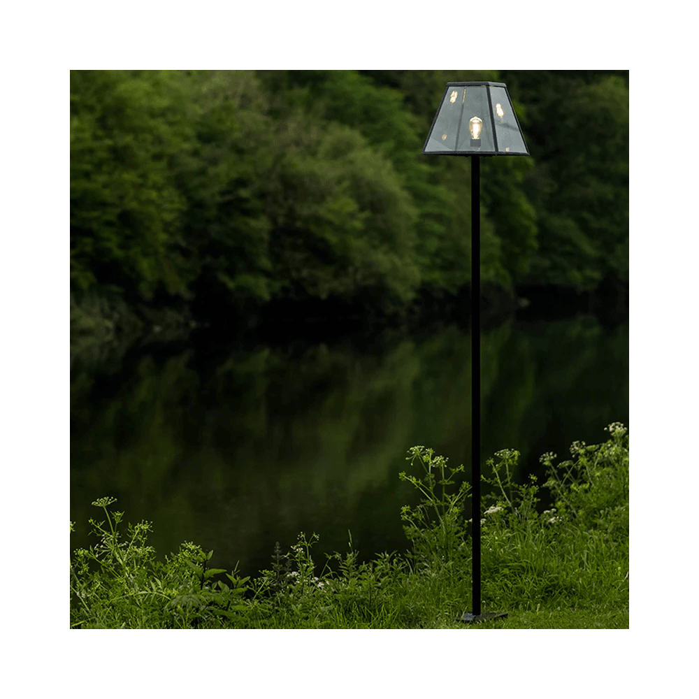 Harte Contemporary 2.7m Lamp Post - Galvanised Steel