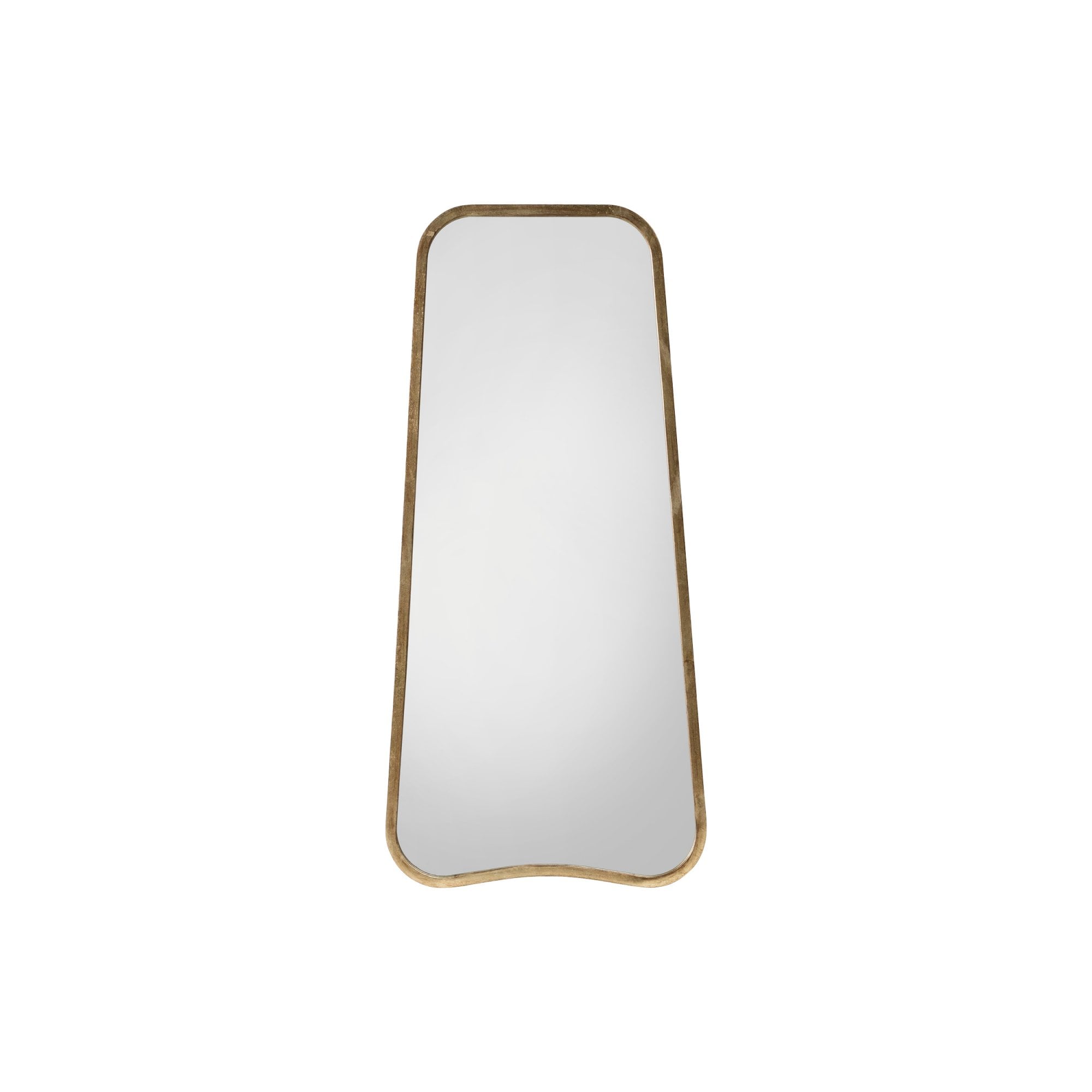 Mura Carr Tapered Full Length Leaner Mirror - Distressed Gold
