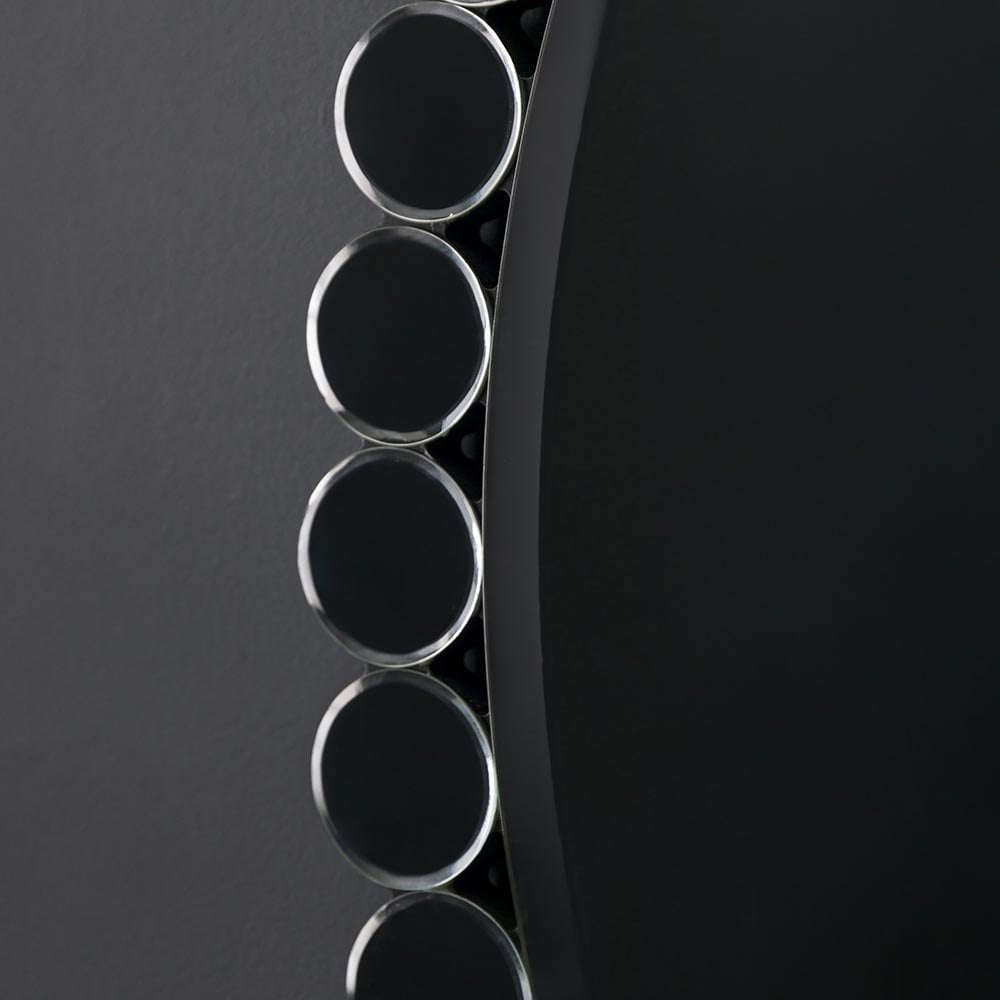 Mura Eagle Large Round Wall Mirror - Multi-Disc Frame