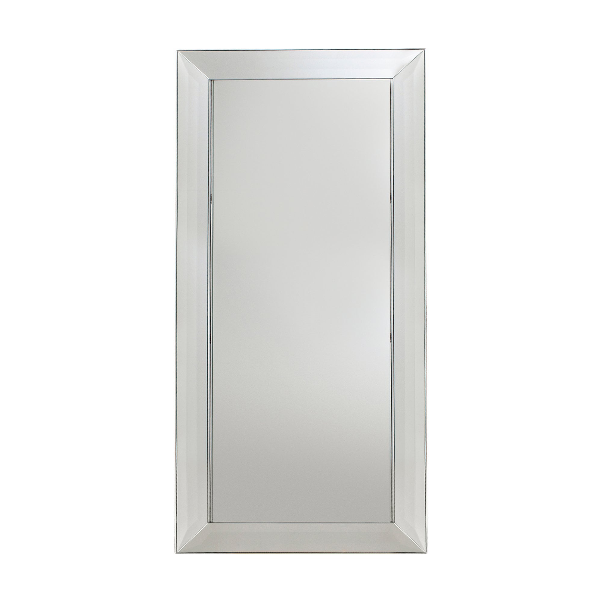 Mura Boundary Bevelled Full Length Leaner Mirror - Mirrored Frame Frame