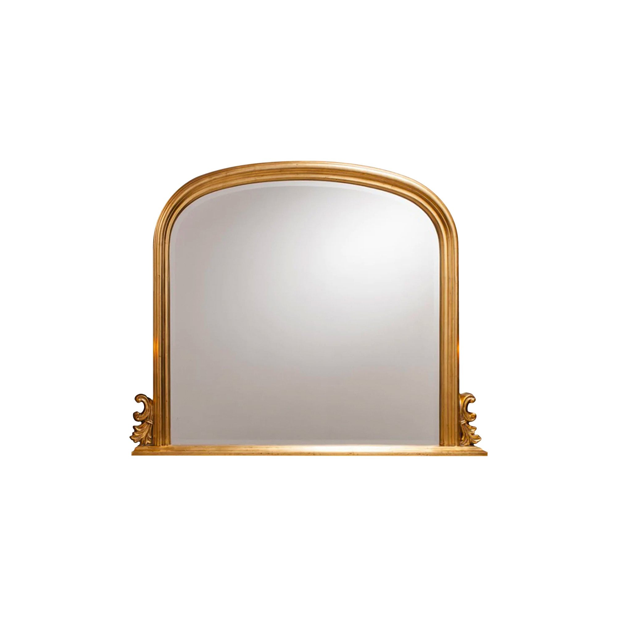 Mura Darlinghurst Arch Over Mantle Mirror - Gold Leaf