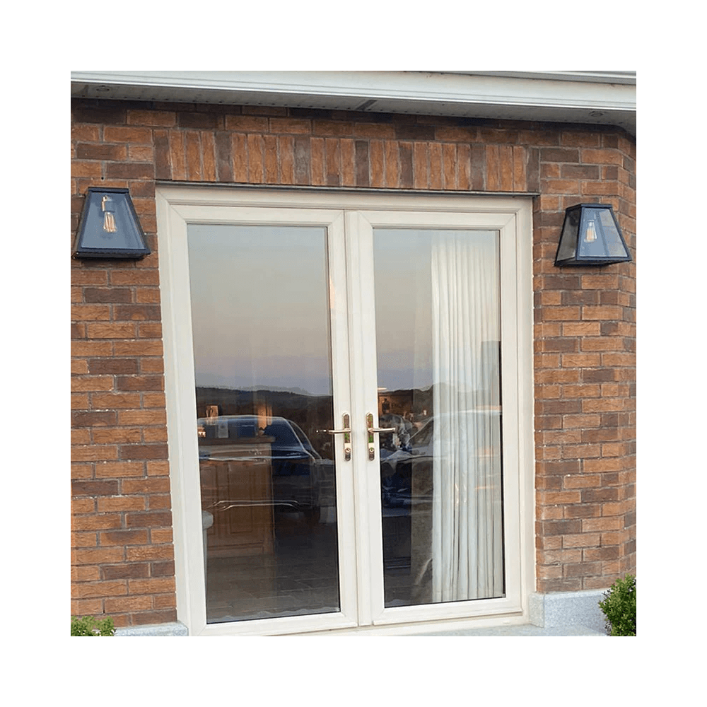 Harte Contemporary 0.29m Bulkhead Wall Light - Galvanised Steel