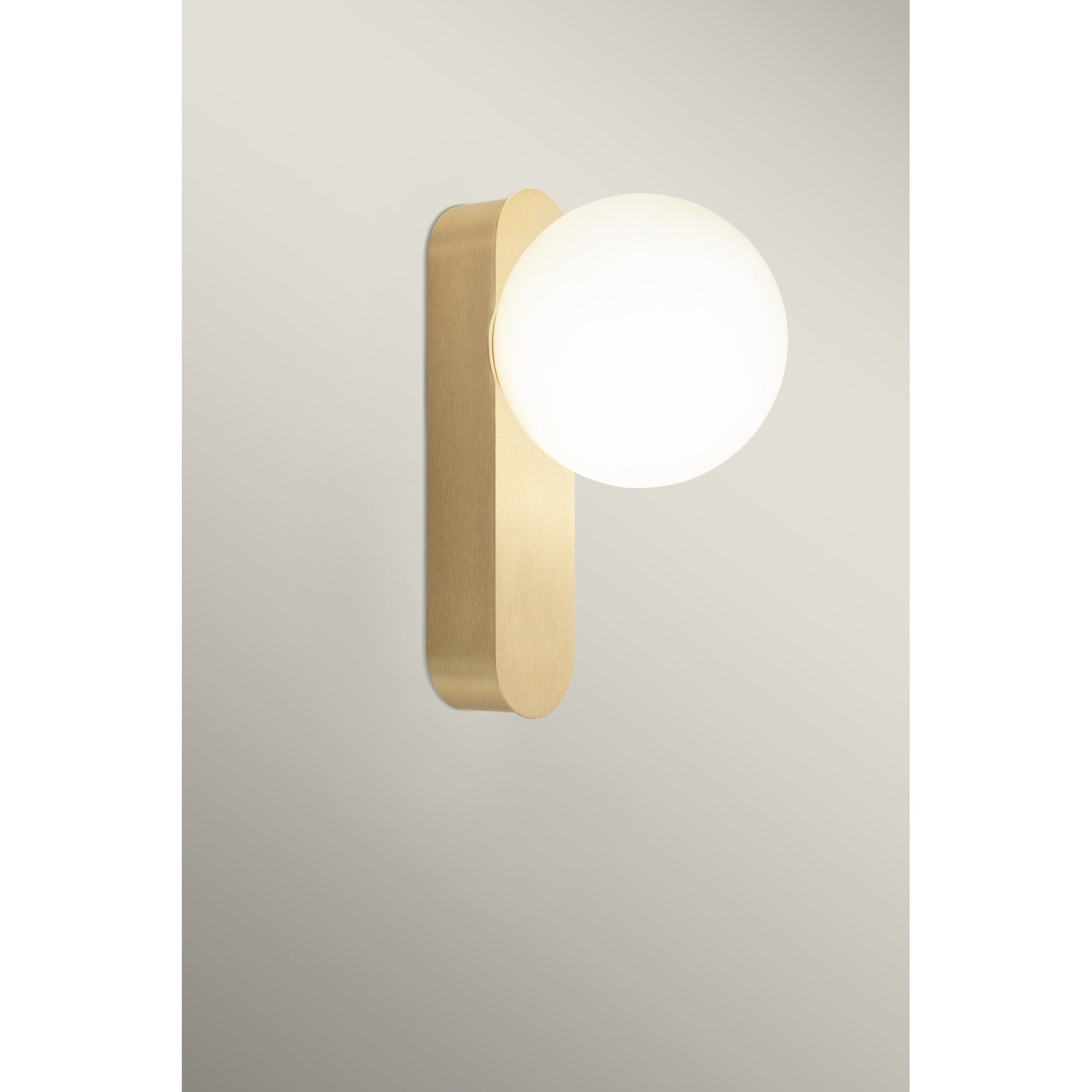 LedsC4 Perlina IP44 Wall Light - Matte Gold