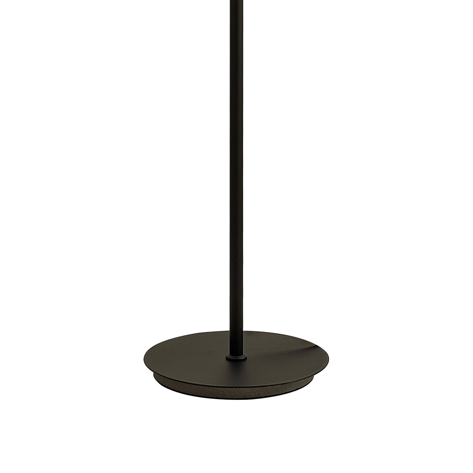 Mantra Nora 1 Light Floor Lamp - Black, Black Marble & Chrome Glass With Frosted Inner