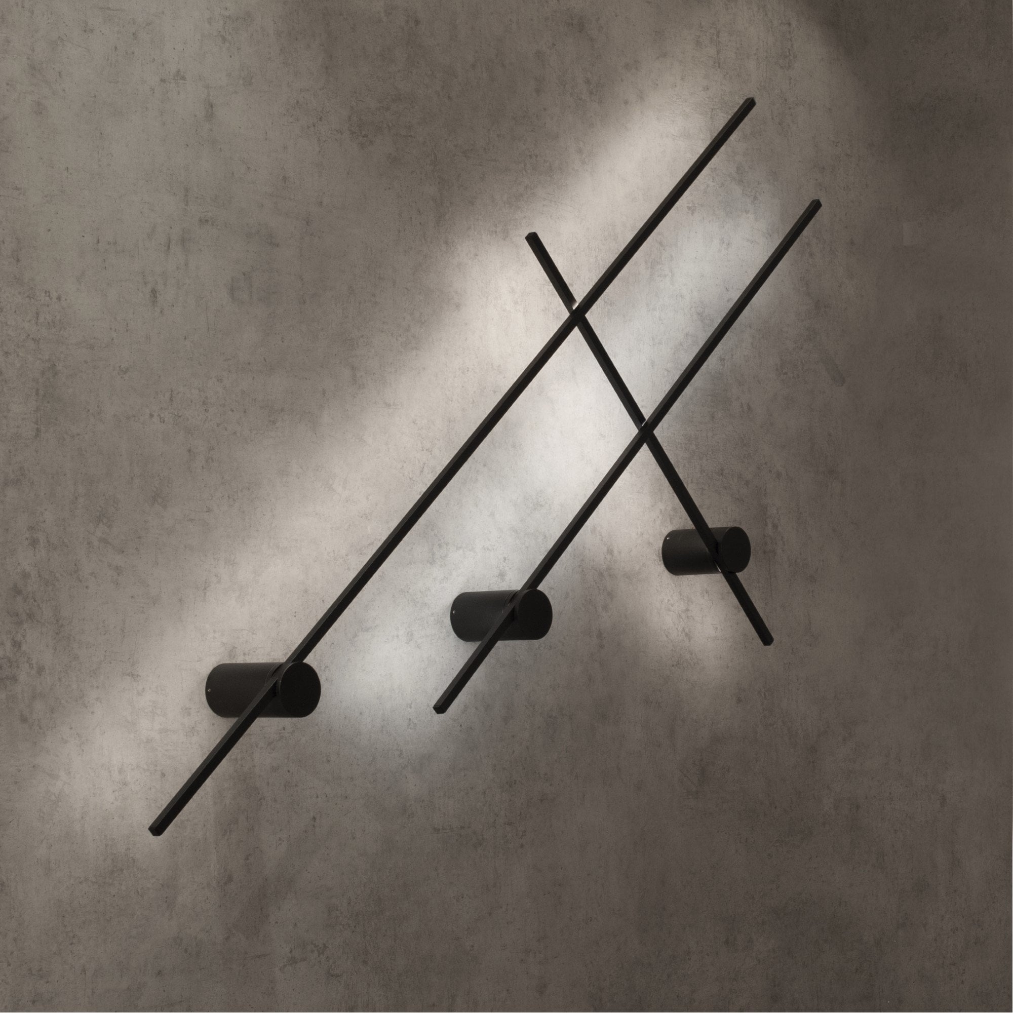 Mantra Tobago 125cm LED Wall Light - Black
