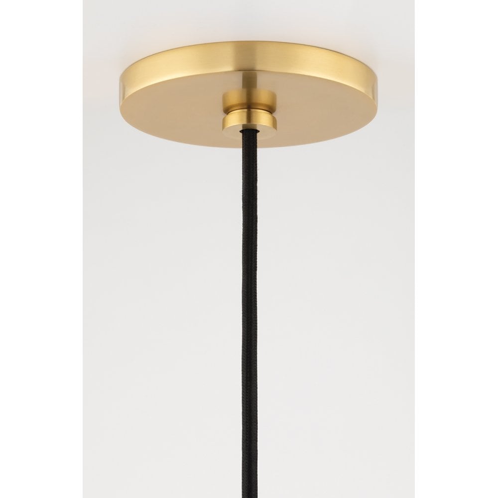 Mitzi Karin 1 Light Large Pendant - Aged Brass
