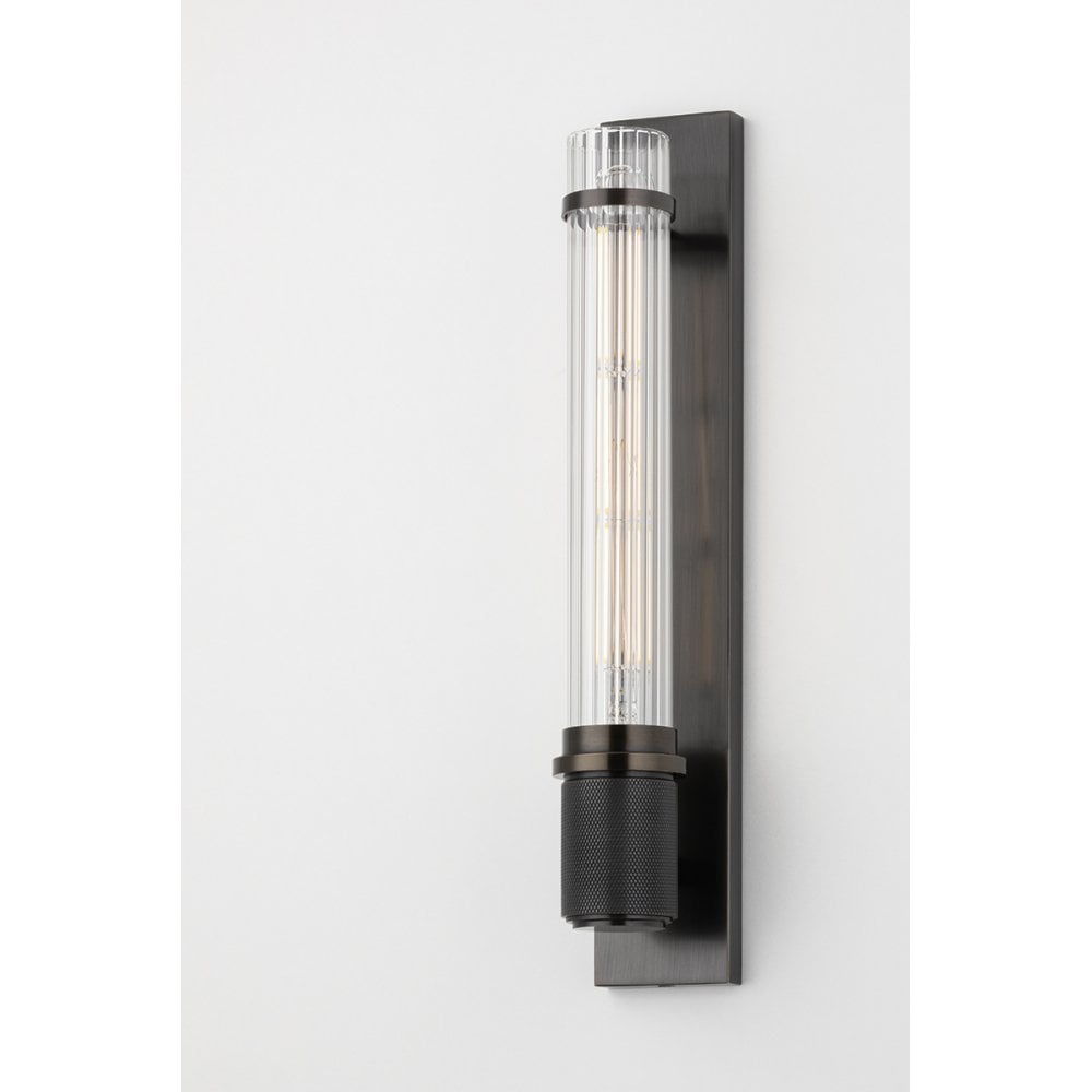 Hudson Valley Shaw 1 Light Wall Sconce Light - Old Bronze