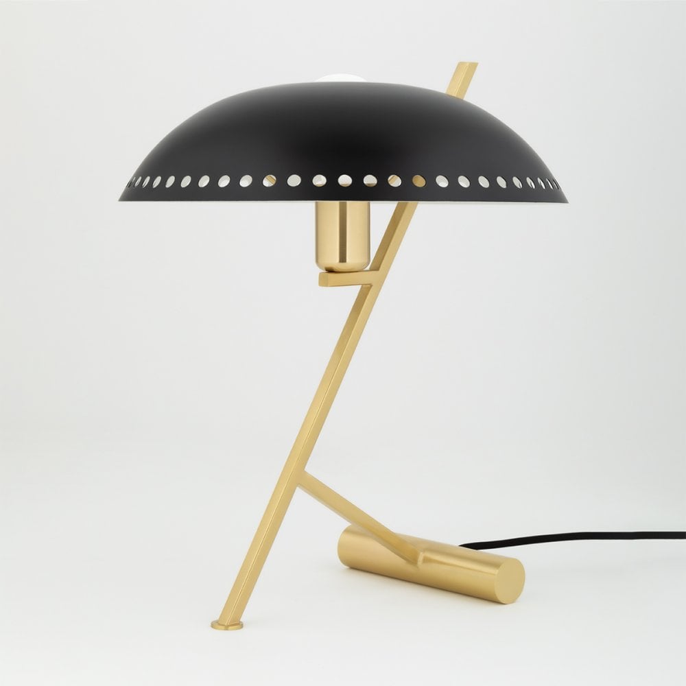Mitzi Landis 1 Light Table Lamp - Aged Brass & Black