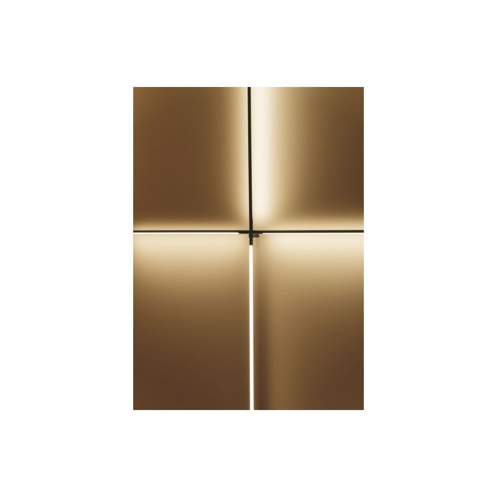 LedsC4 Tubs Modular Reticle Wall Light - Black