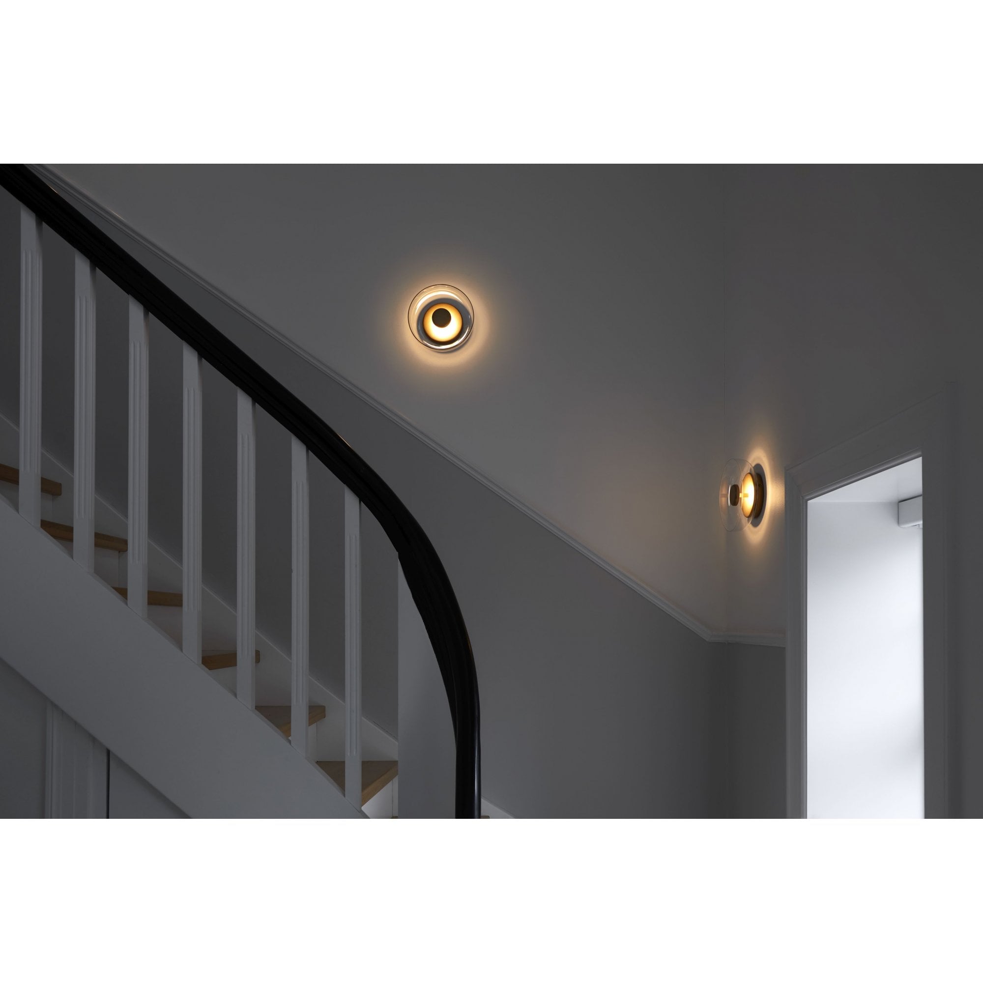 Nuura Blossi Wall Light - Nordic Gold & Clear Glass