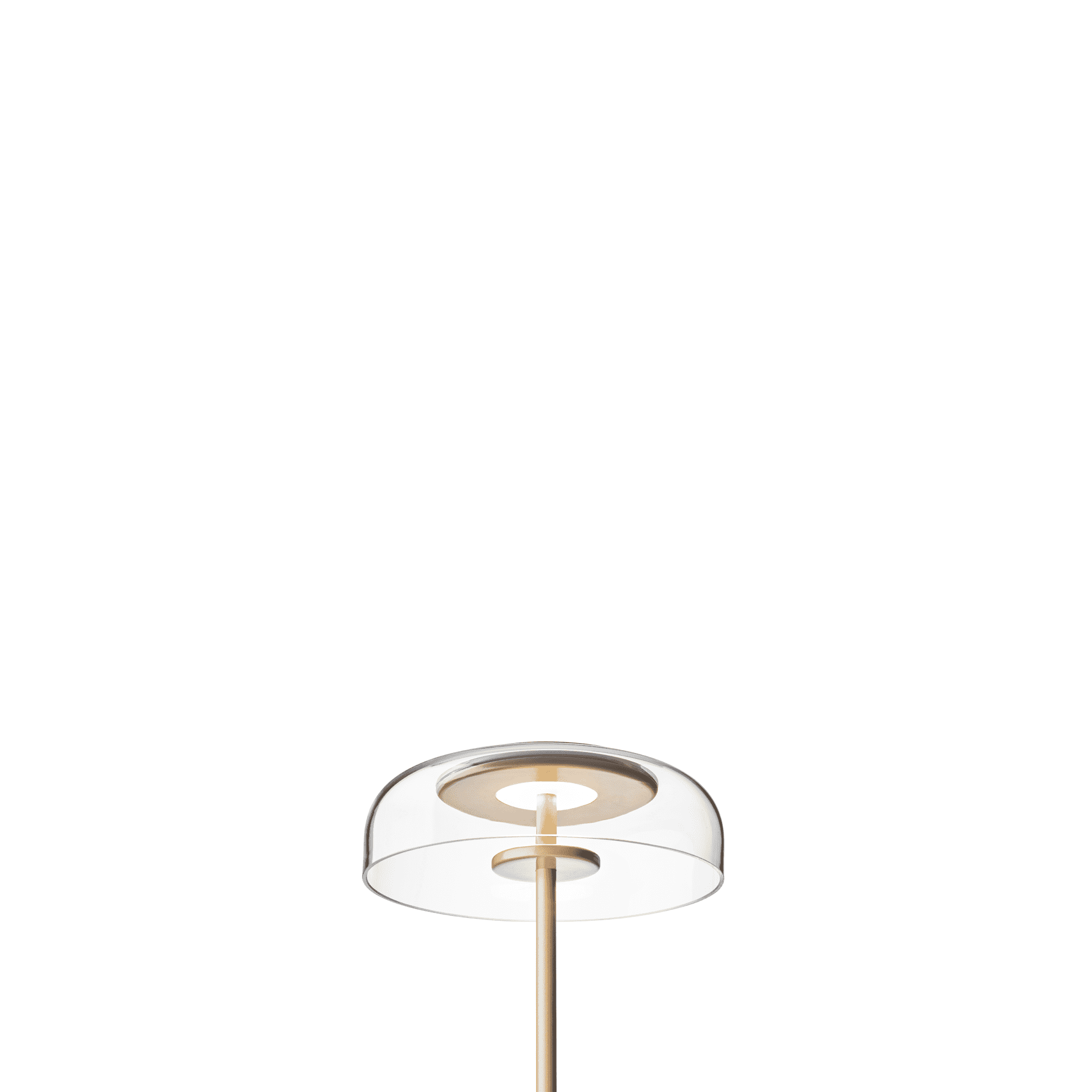 Nuura Blossi Table Lamp - Nordic Gold & Clear Glass