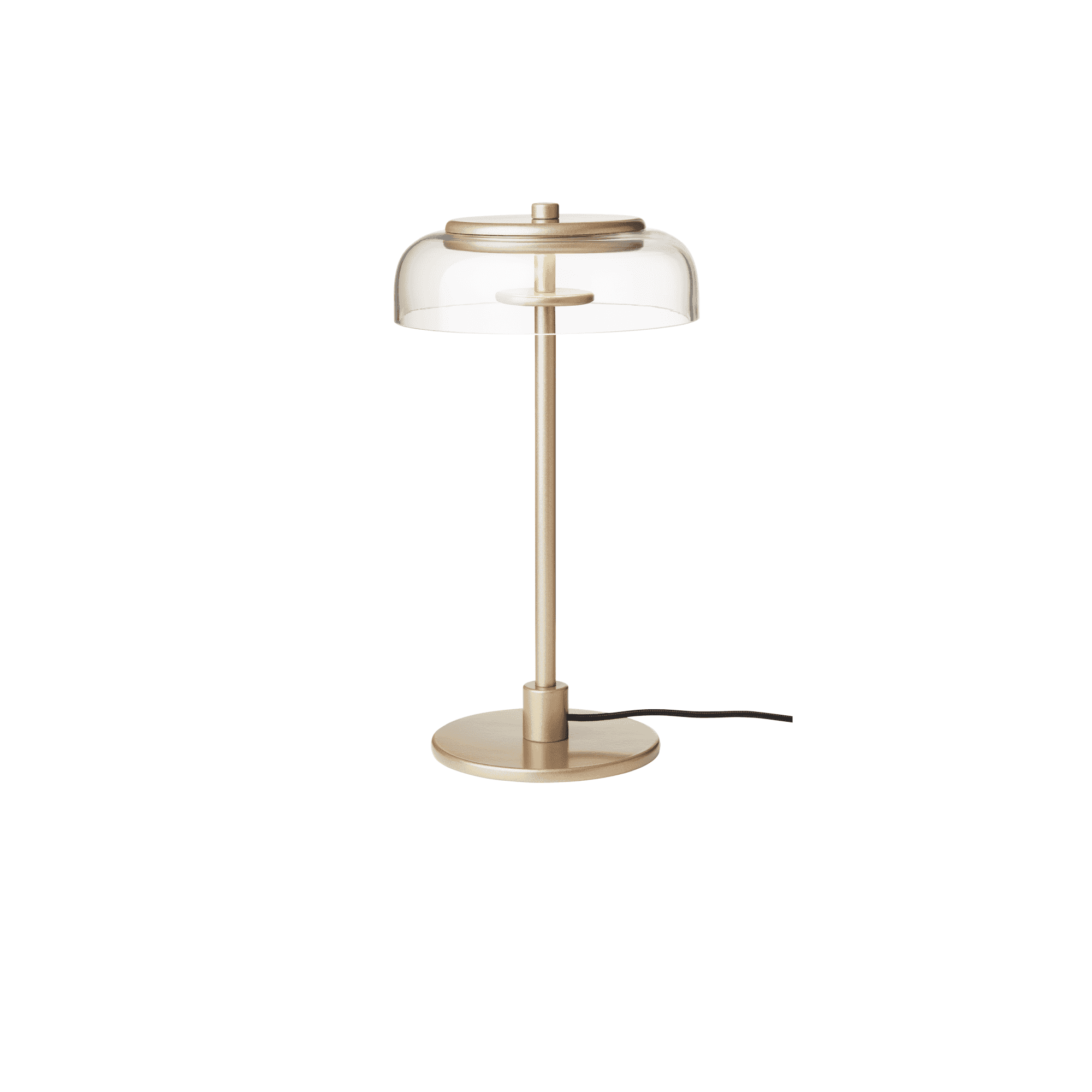 Nuura Blossi Small Table Lamp - Nordic Gold & Clear Glass