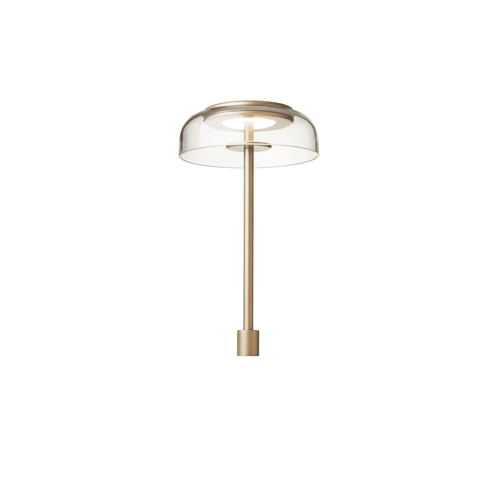 Nuura Blossi Small In-Set Table Lamp - Nordic Gold & Clear Glass