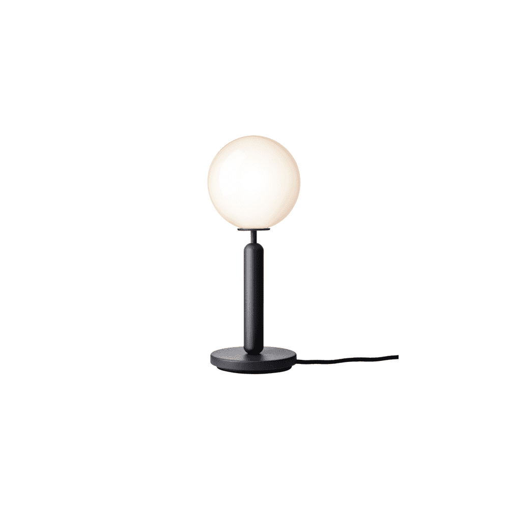 Nuura Miira Table Lamp - Rock Grey & Opal Glass